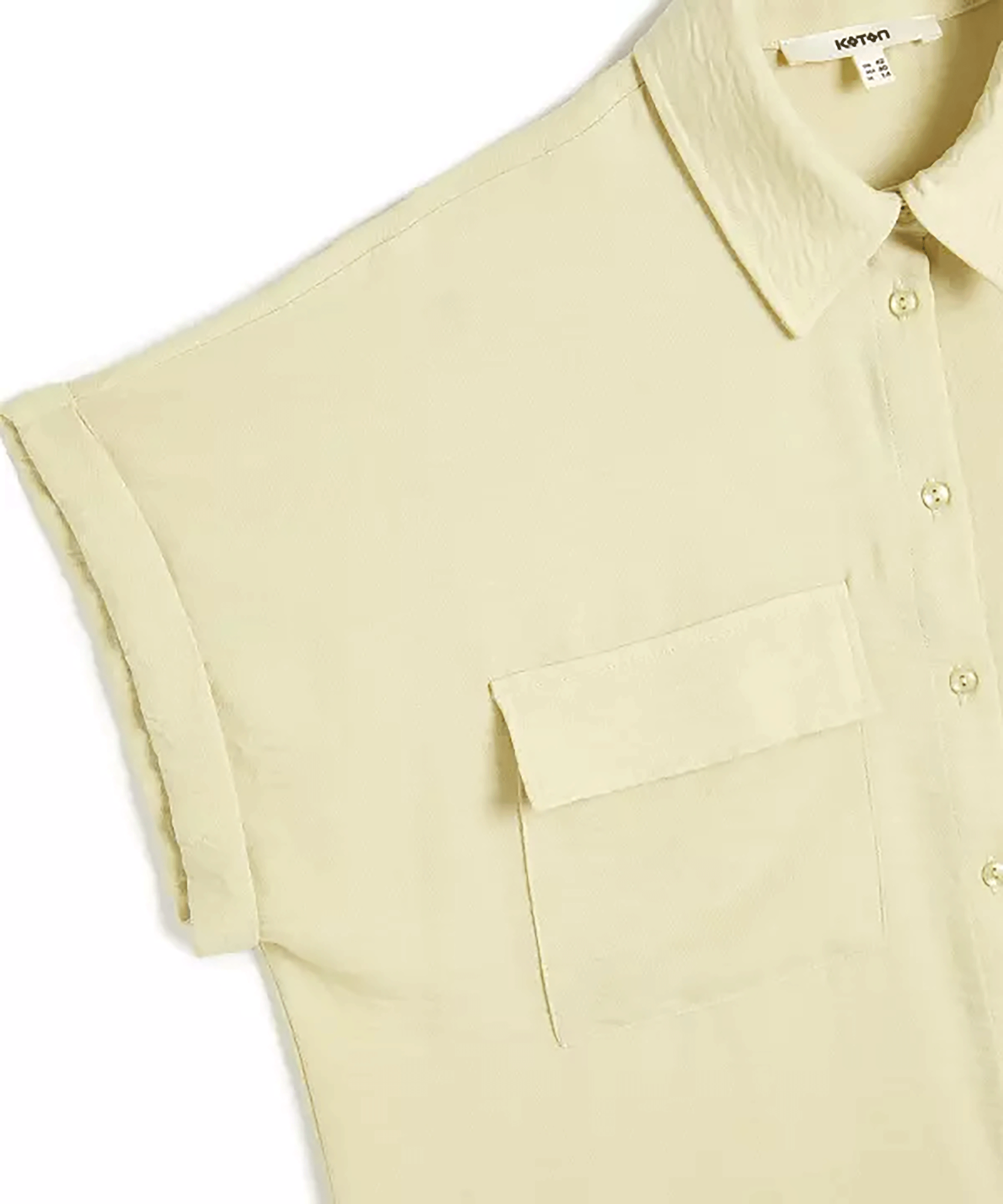 شومیز آستین کوتاه  زنانه کوتون Koton کد 4SAK60491PW