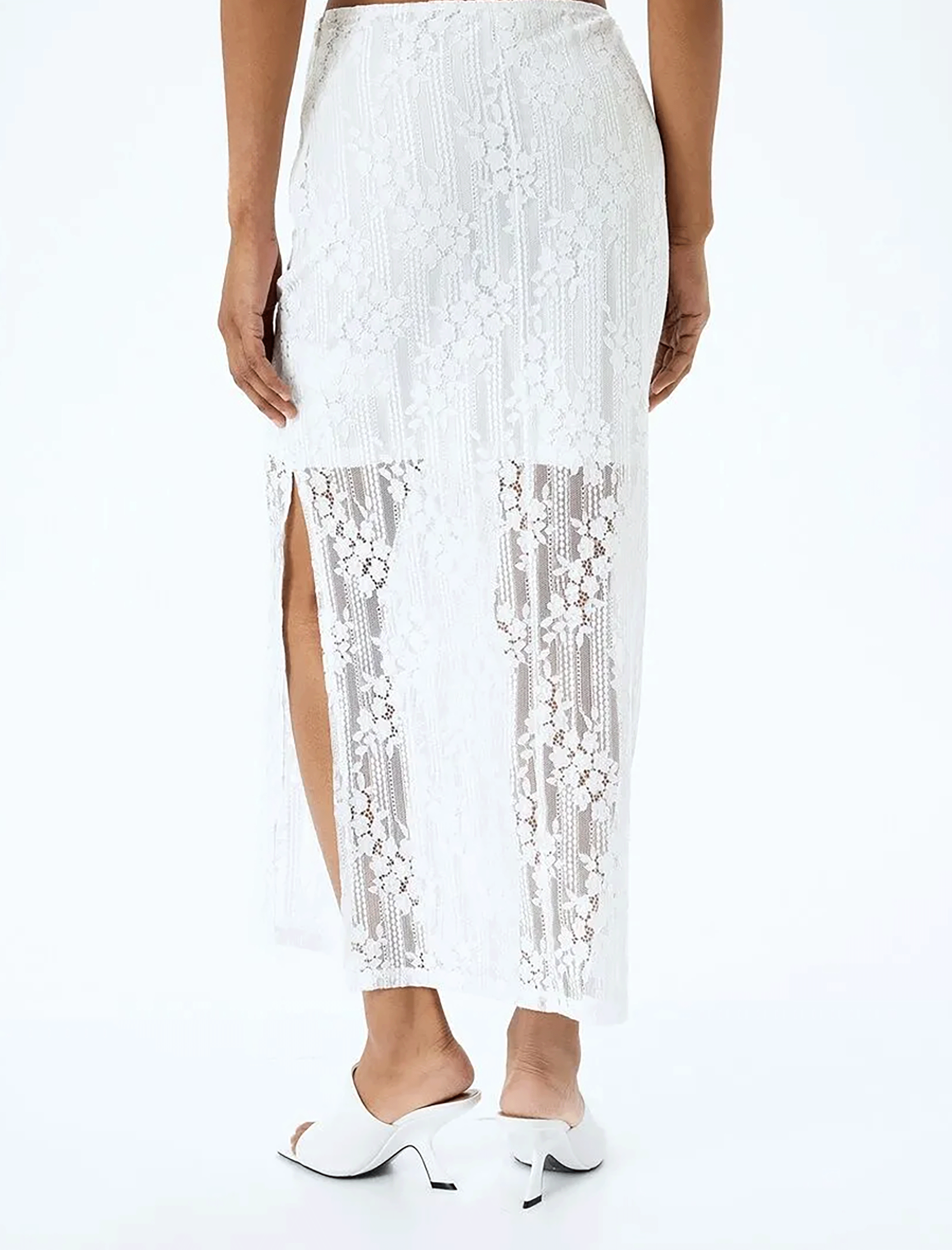 دامن میدی زنانه کوتون Koton کد 5SAK10214EK