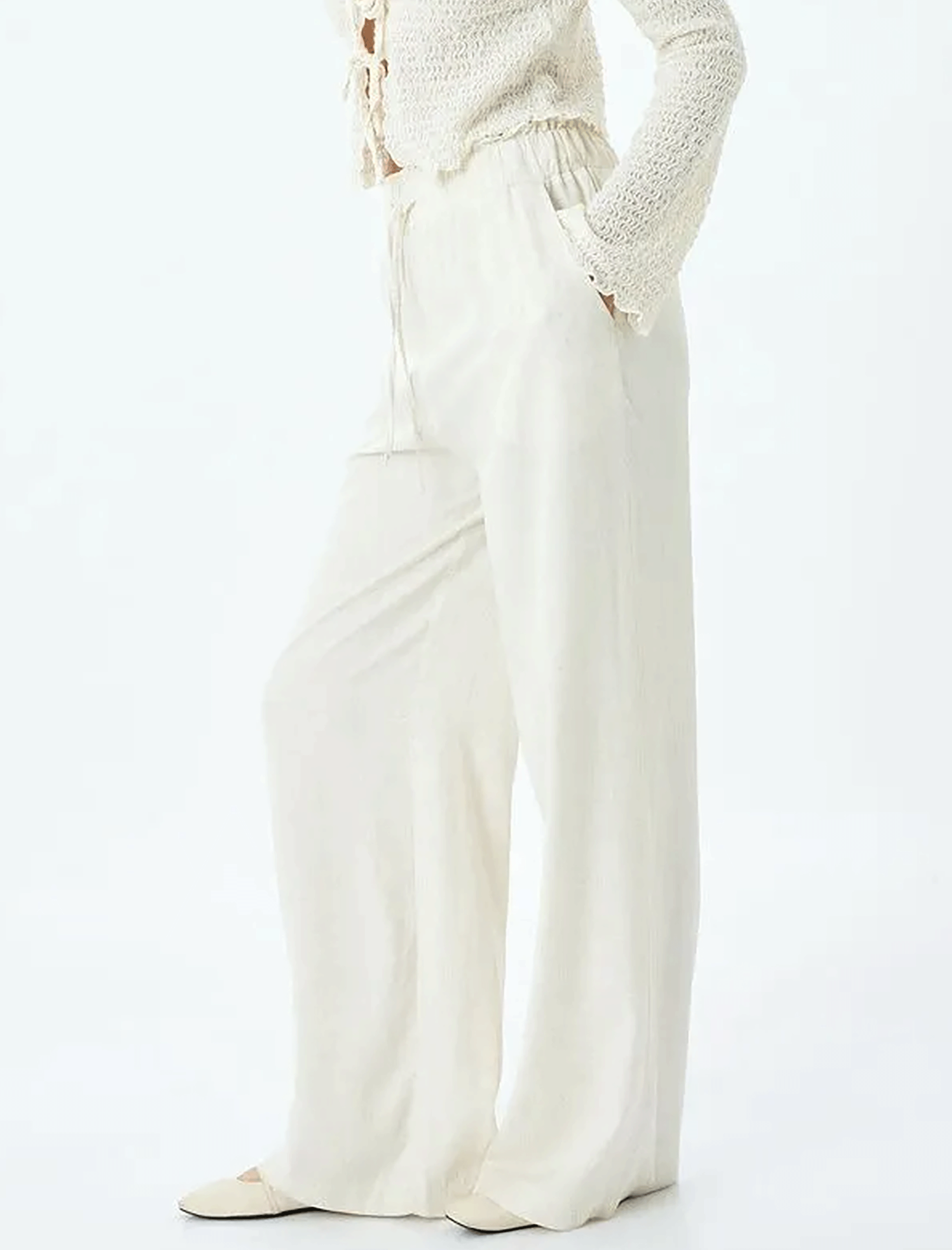 شلوار آزاد زنانه کوتون Koton کد 5SAK40026PW