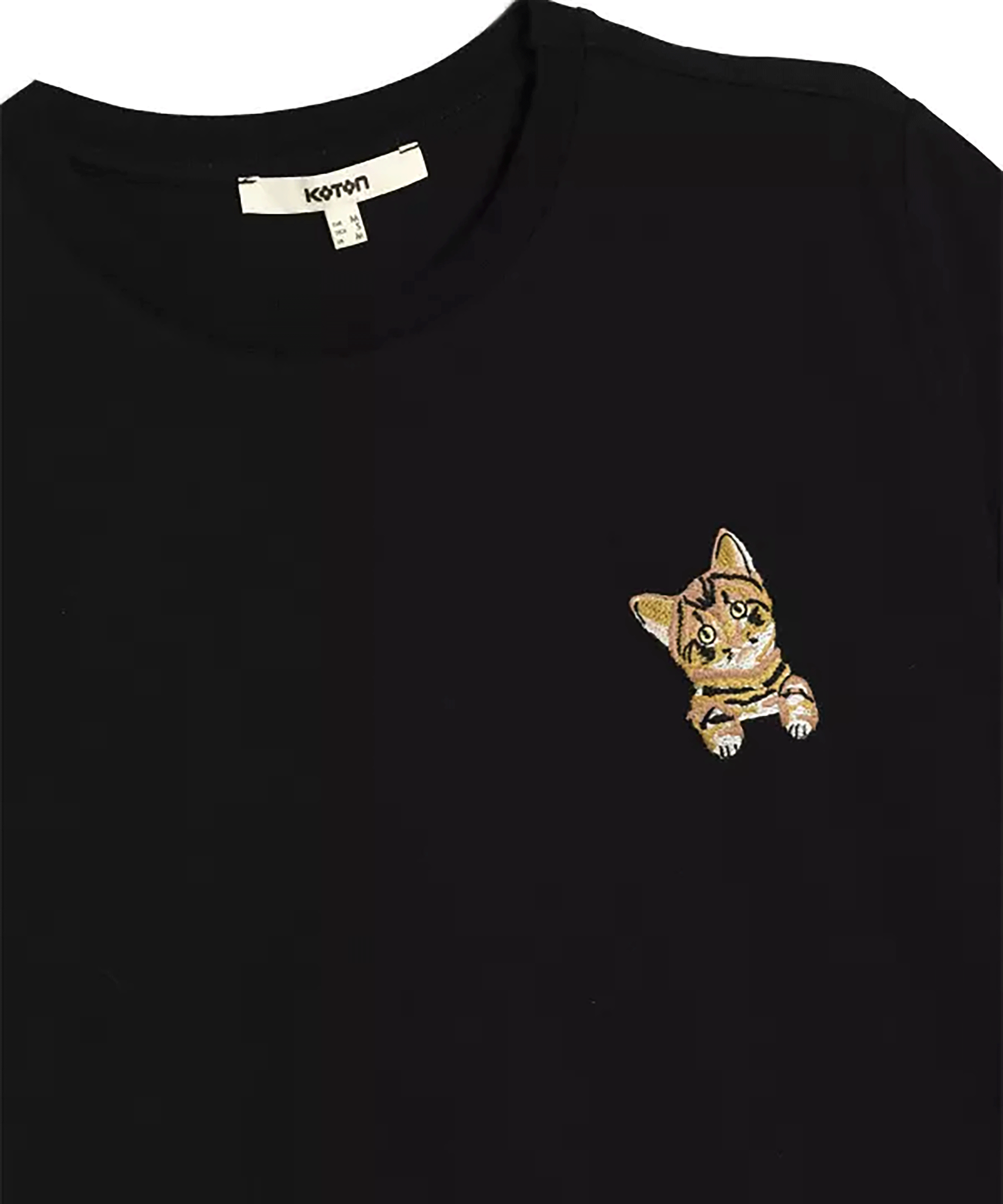 تی شرت طرح دار زنانه کوتون Koton کد 5SAK50107EK