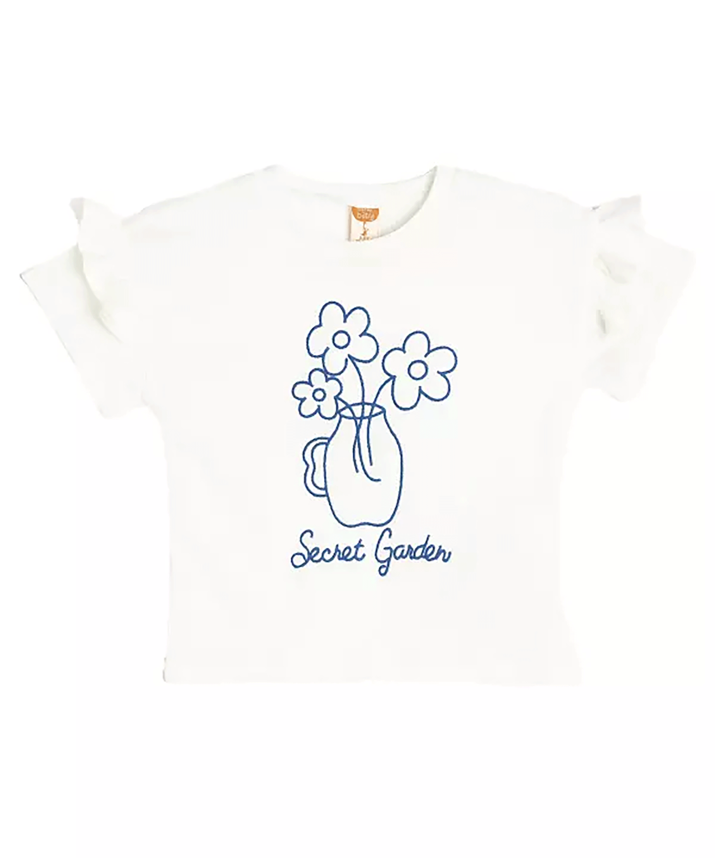 تی شرت طرح دار نوزاد دختر کوتون Koton کد 5SMG10040AK