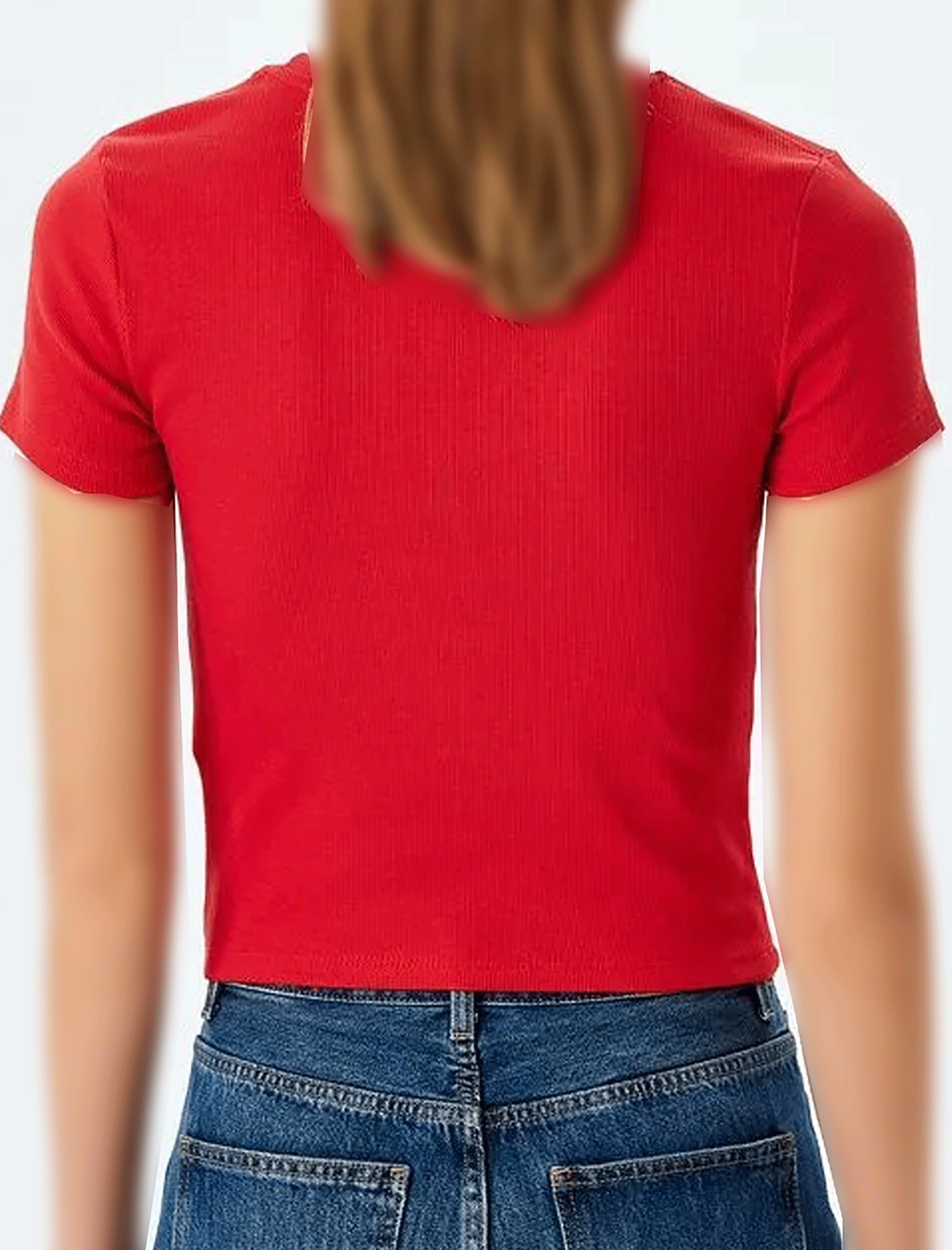 تی شرت زنانه کوتون Koton کد 5SAK50258EK