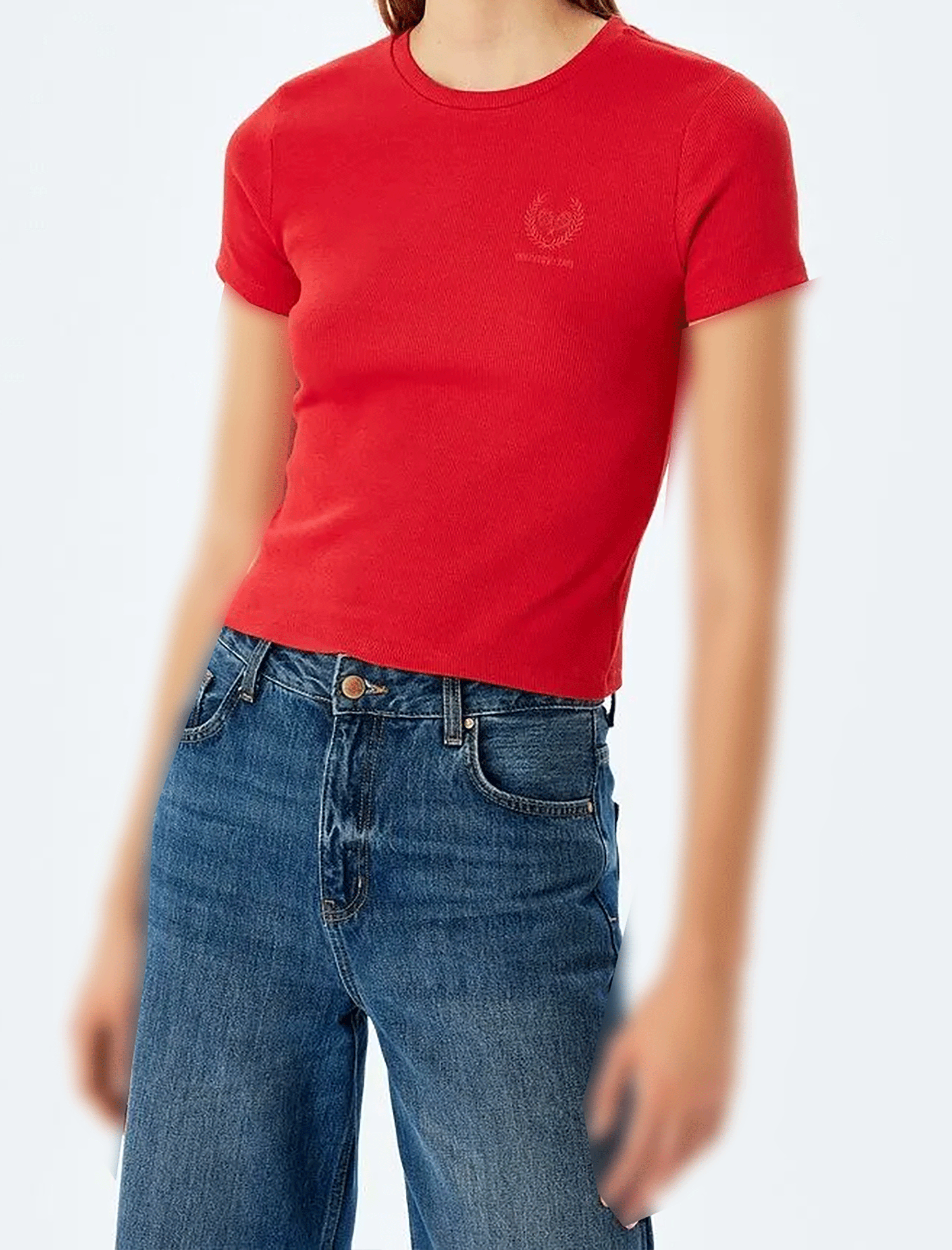 تی شرت زنانه کوتون Koton کد 5SAK50258EK