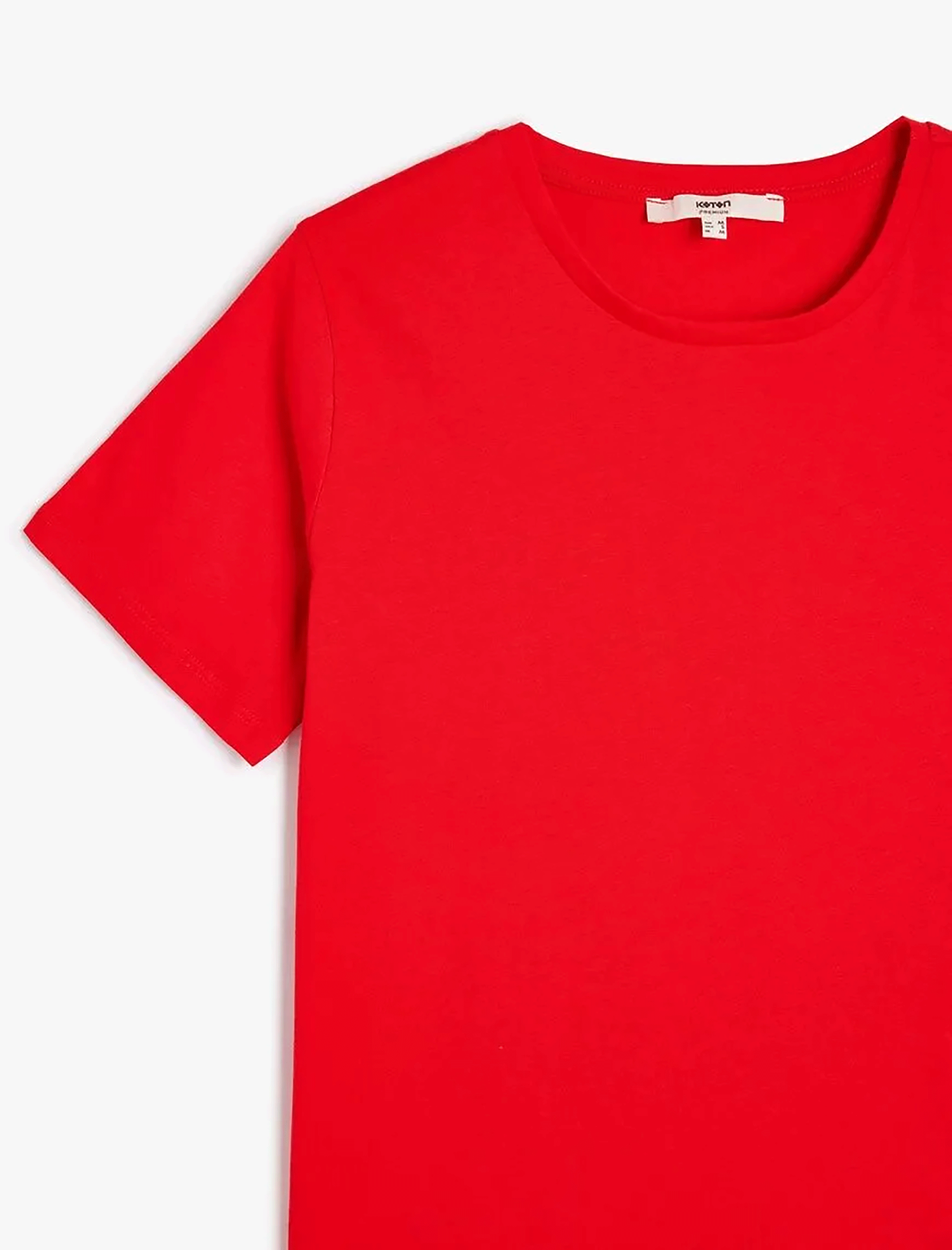 تی شرت بیسیک زنانه کوتون Koton کد 5SAK50265EK