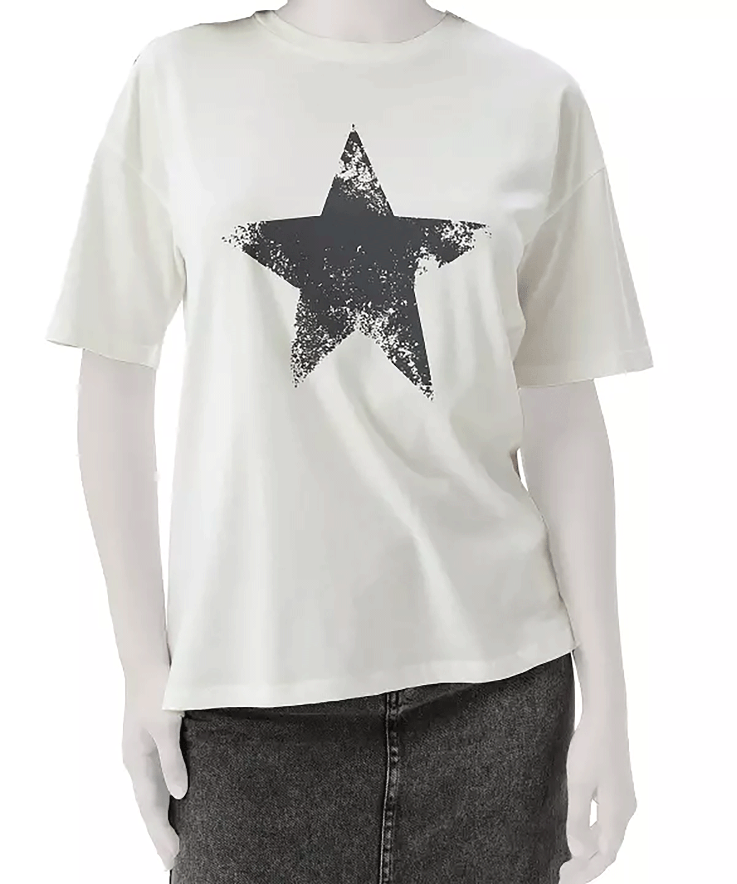 تی شرت طرح دار زنانه کوتون Koton کد 5SAL10065IK