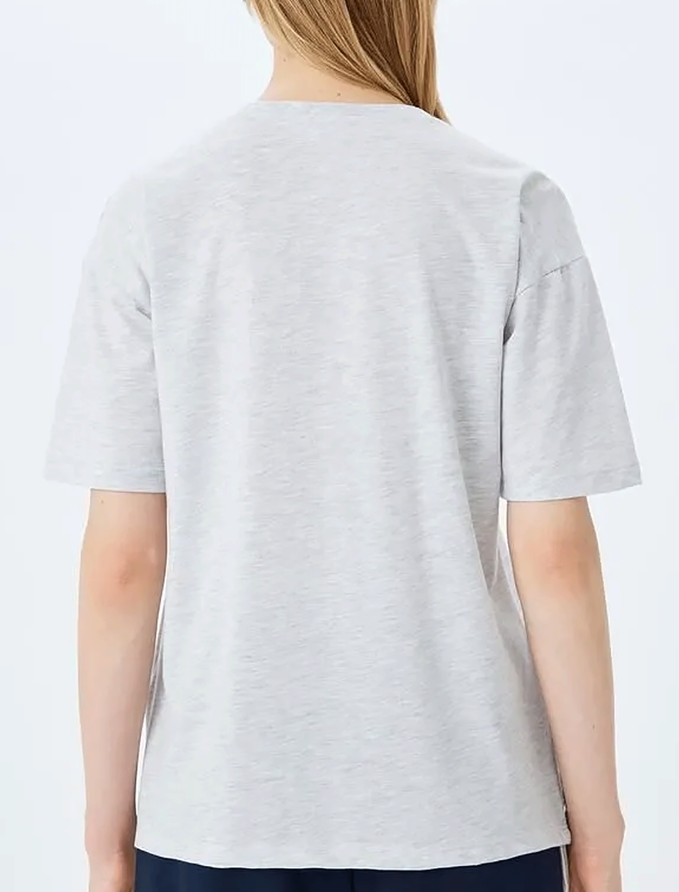 تی شرت طرح دار زنانه کوتون Koton کد 5SAL10033IK