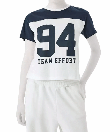 تی شرت طرح دار زنانه کوتون Koton کد 5SAL10434IK