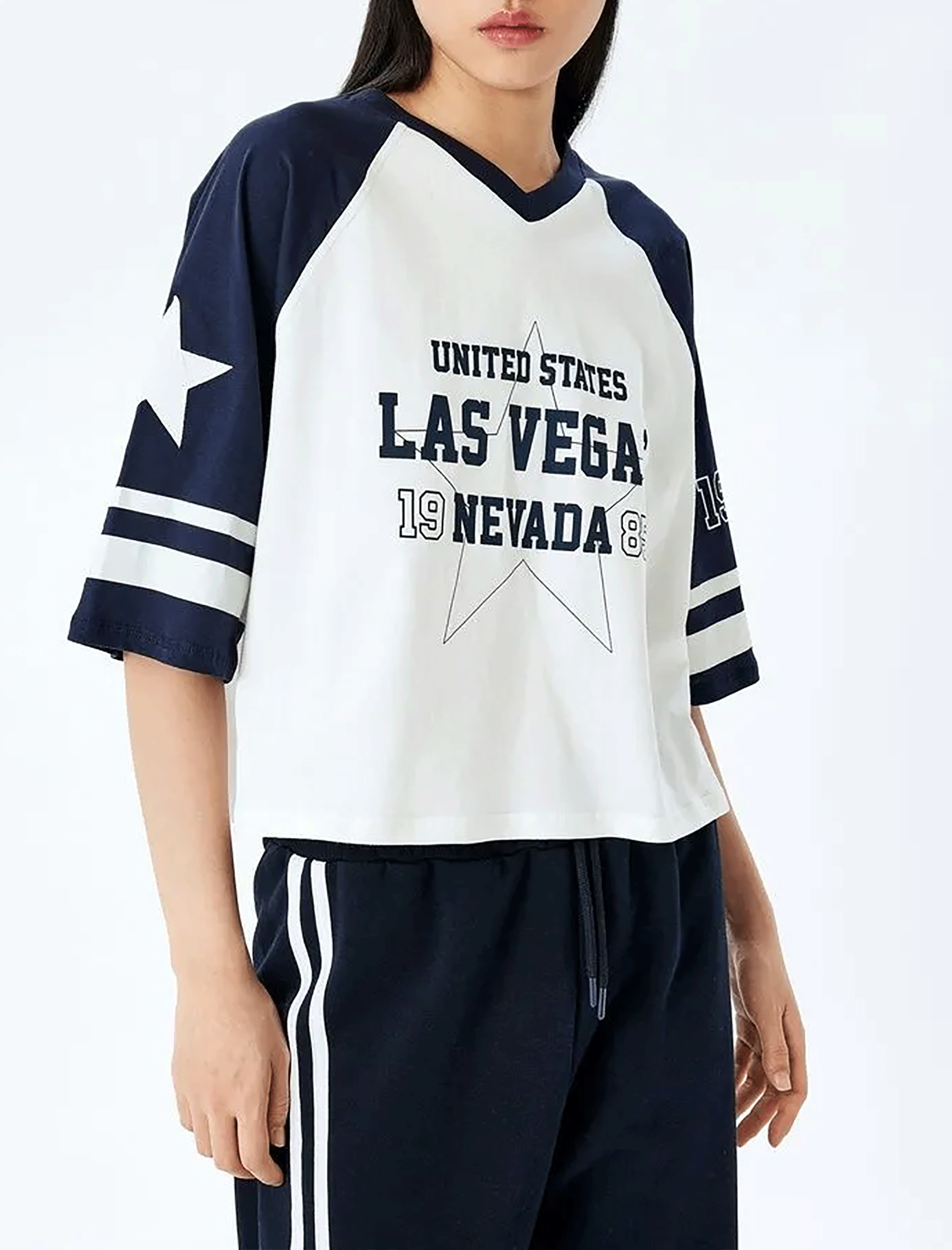 تی شرت طرح دار زنانه کوتون Koton کد 5SAL10435IK