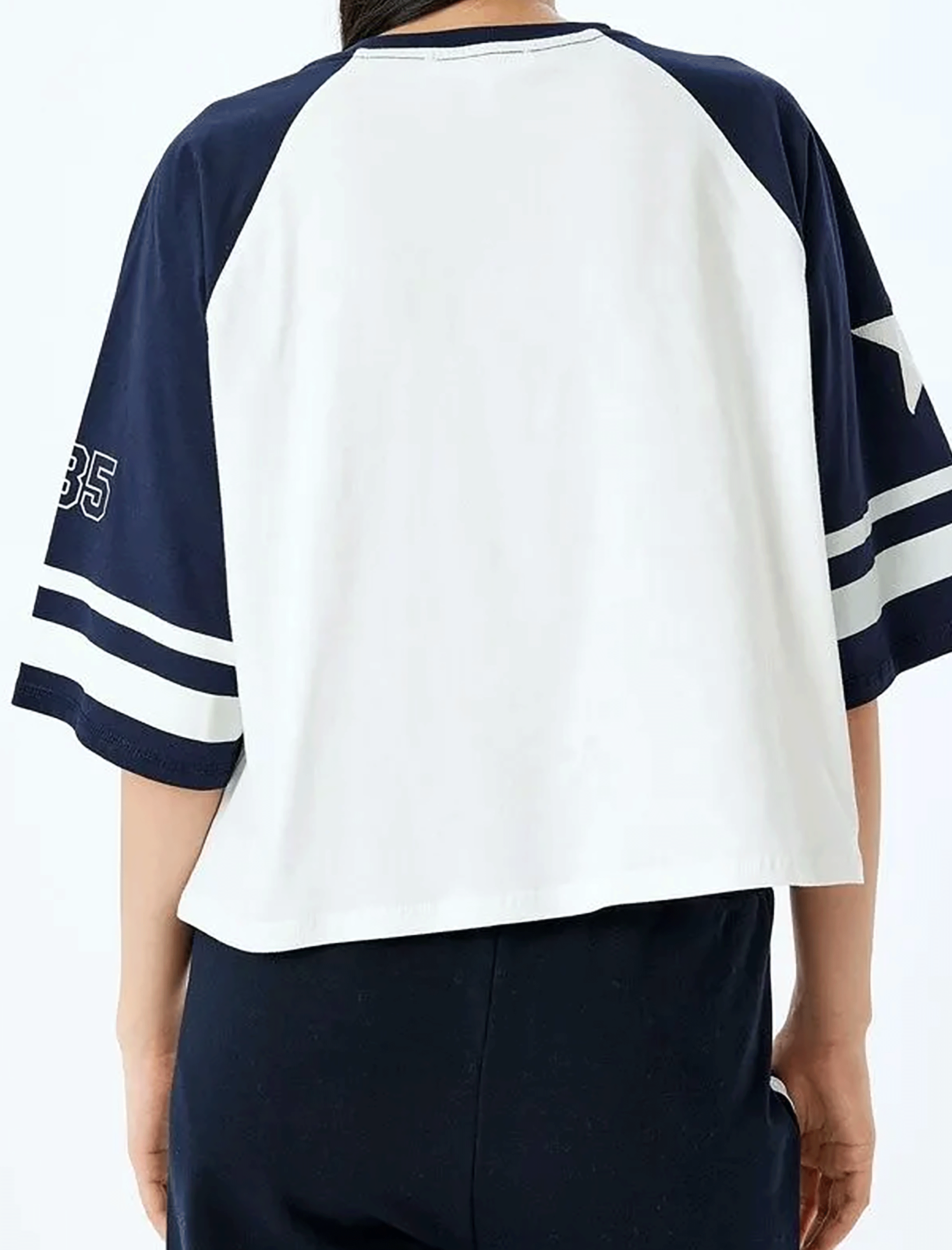 تی شرت طرح دار زنانه کوتون Koton کد 5SAL10435IK