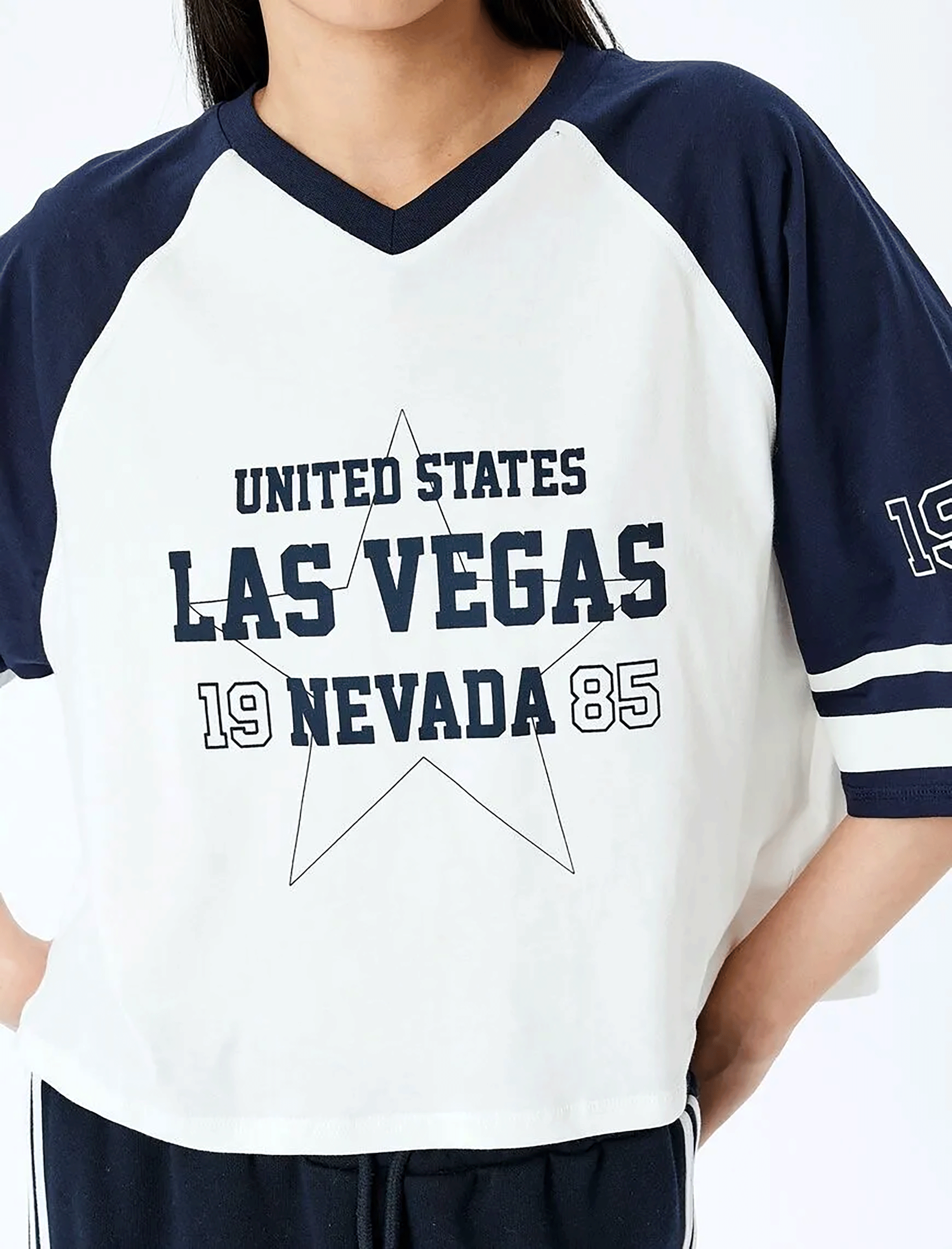 تی شرت طرح دار زنانه کوتون Koton کد 5SAL10435IK