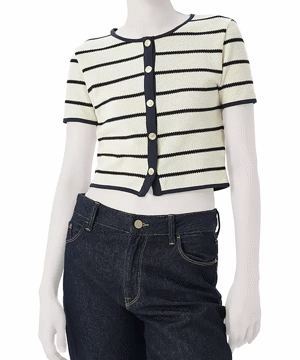 بلوز آستین کوتاه زنانه کوتون Koton کد 5SAL60005IK