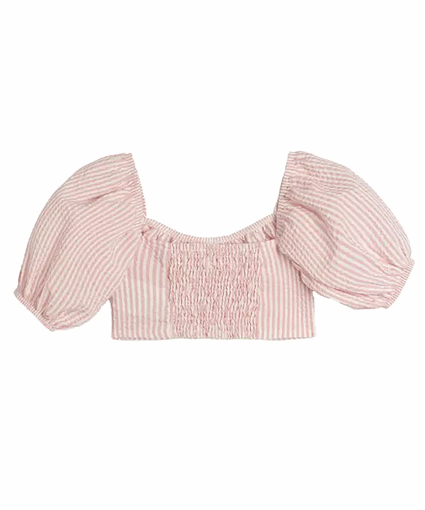 بلوز آستین کوتاه دخترانه کوتون Koton کد 5SKG60043AW