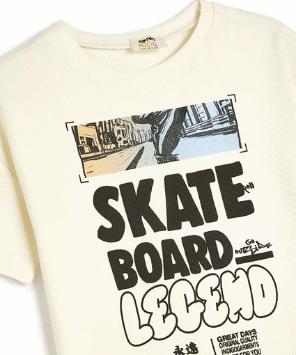 تی شرت پسرانه کوتون Koton کد 5SKB10177TK