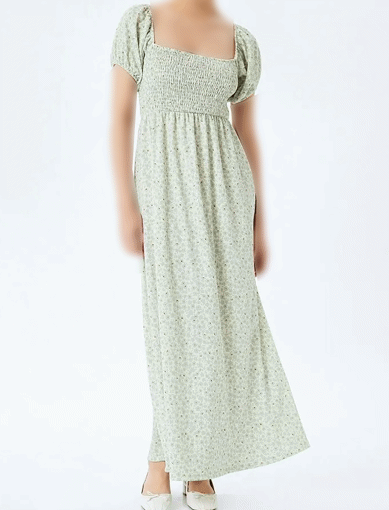 پیراهن طرح دار زنانه کوتون Koton کد 5SAL80076IK