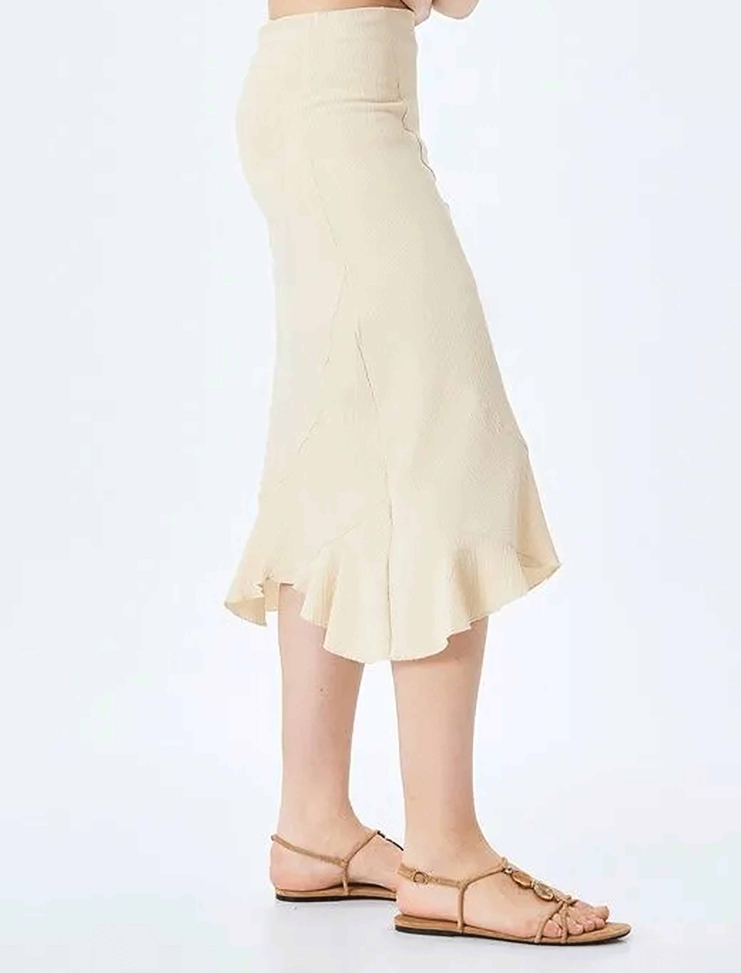 دامن میدی زنانه کوتون Koton کد 5SAL70029IK