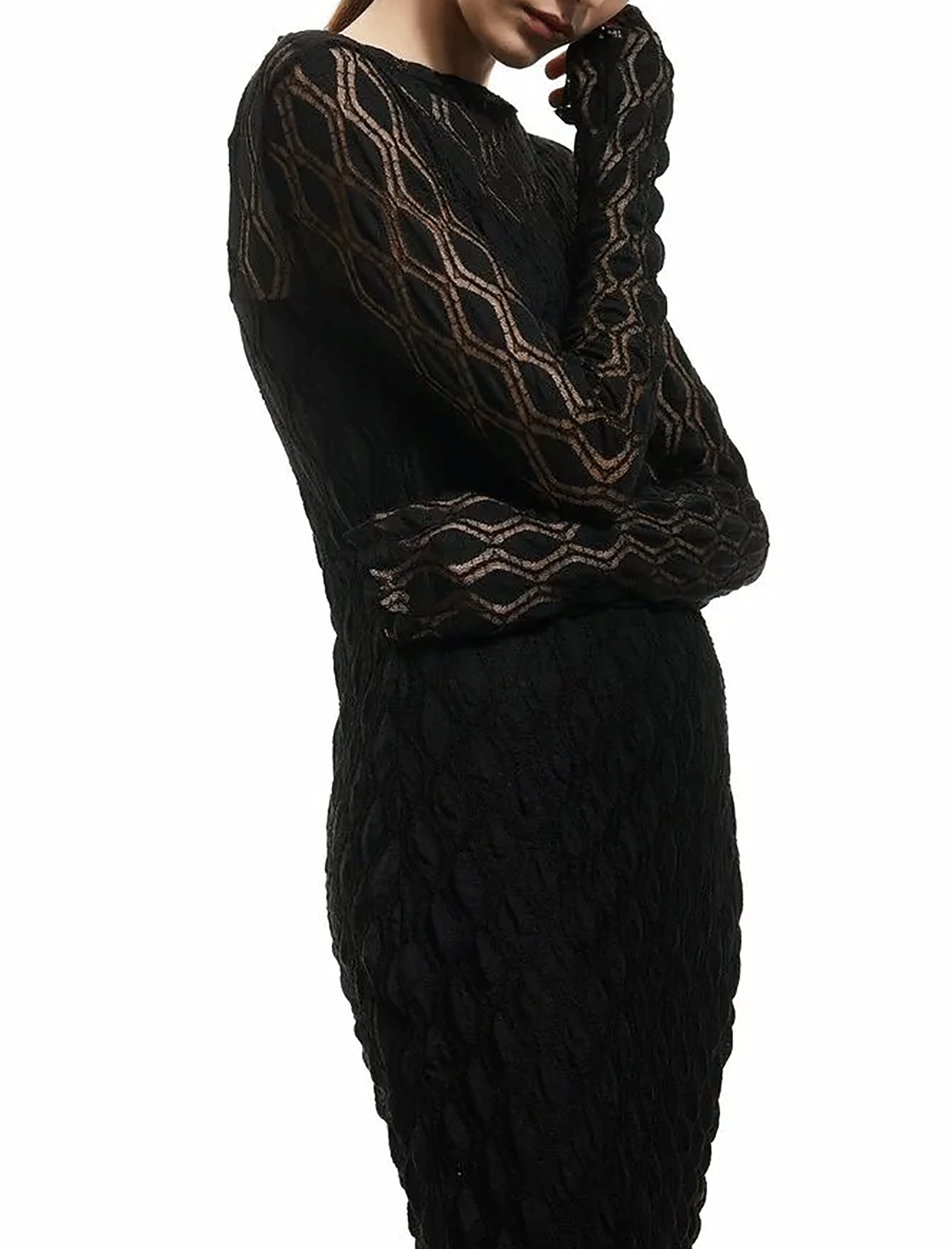 پیراهن میدی زنانه کوتون Koton کد 5SAK80002EK