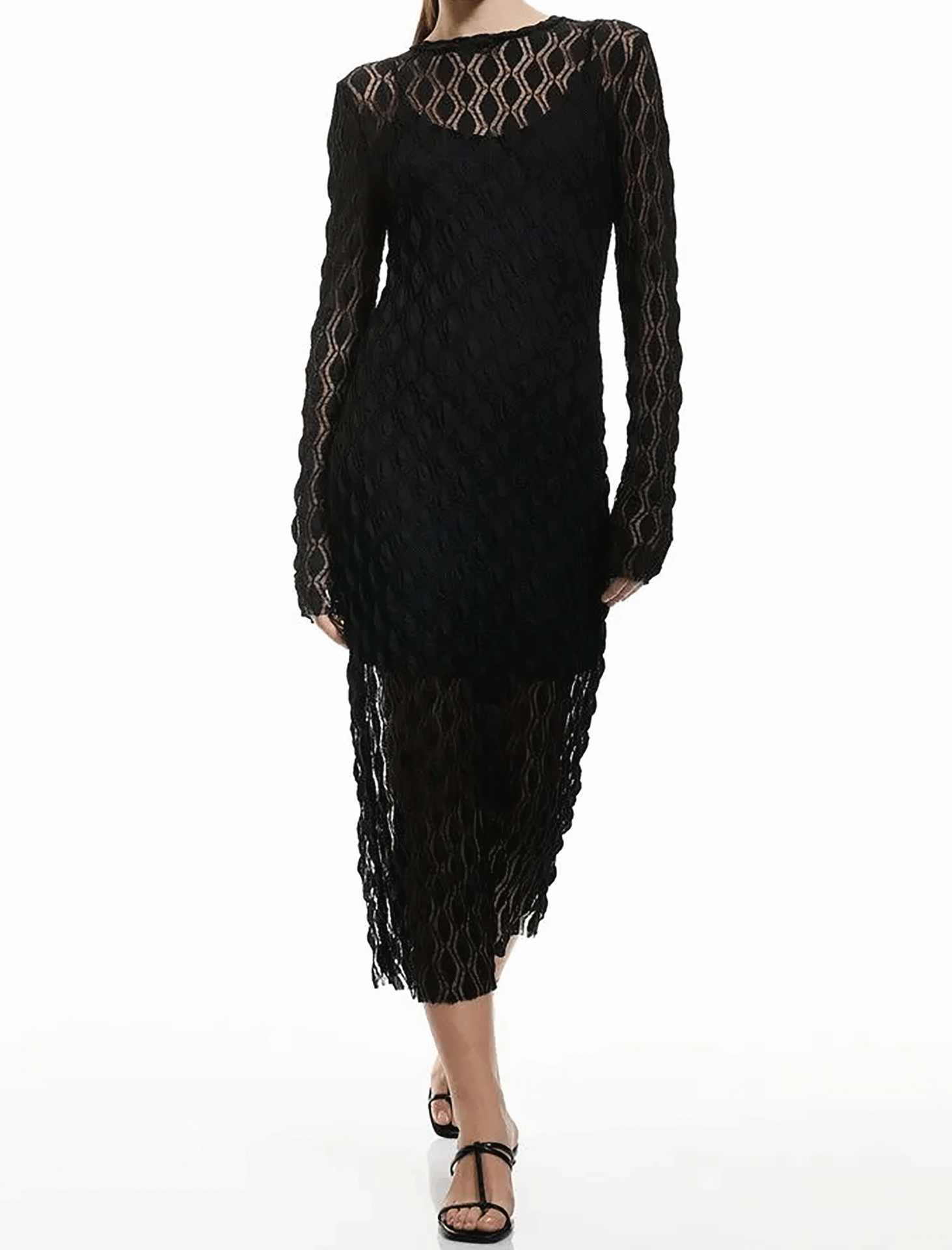 پیراهن میدی زنانه کوتون Koton کد 5SAK80002EK