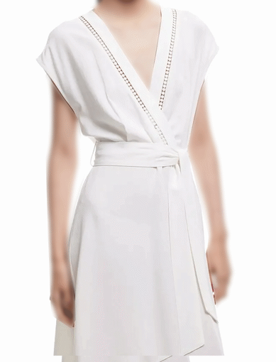 پیراهن میدی زنانه کوتون Koton کد 5SAK80016PW