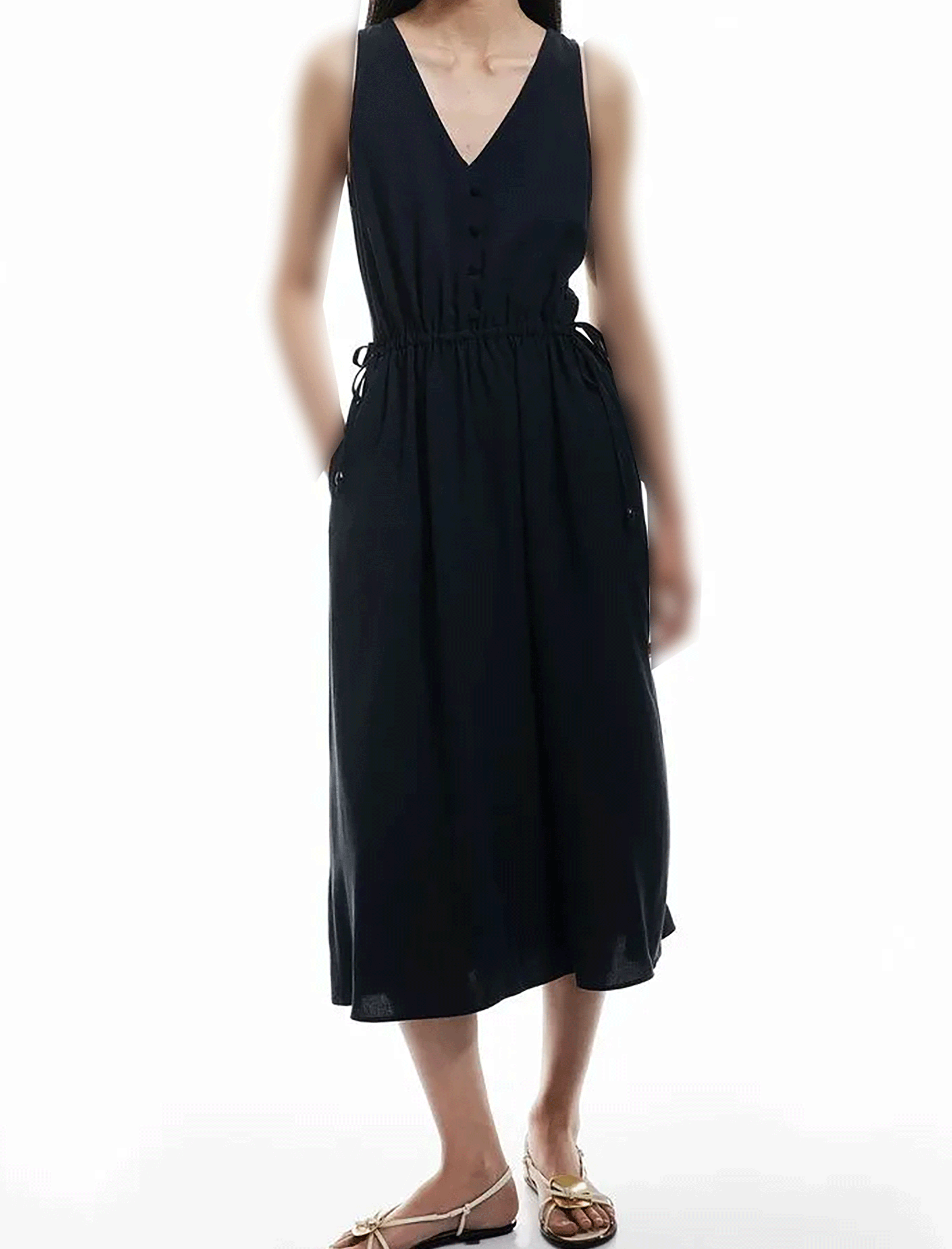 پیراهن میدی زنانه کوتون Koton کد 5SAK80014PW