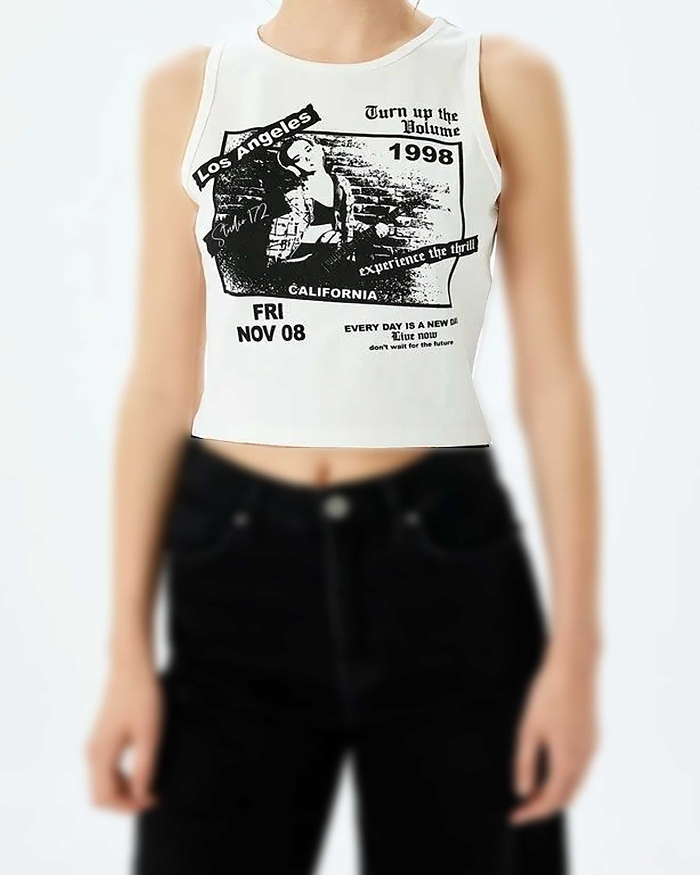 تاپ طرح دار زنانه کوتون Koton کد 5SAL30071IK