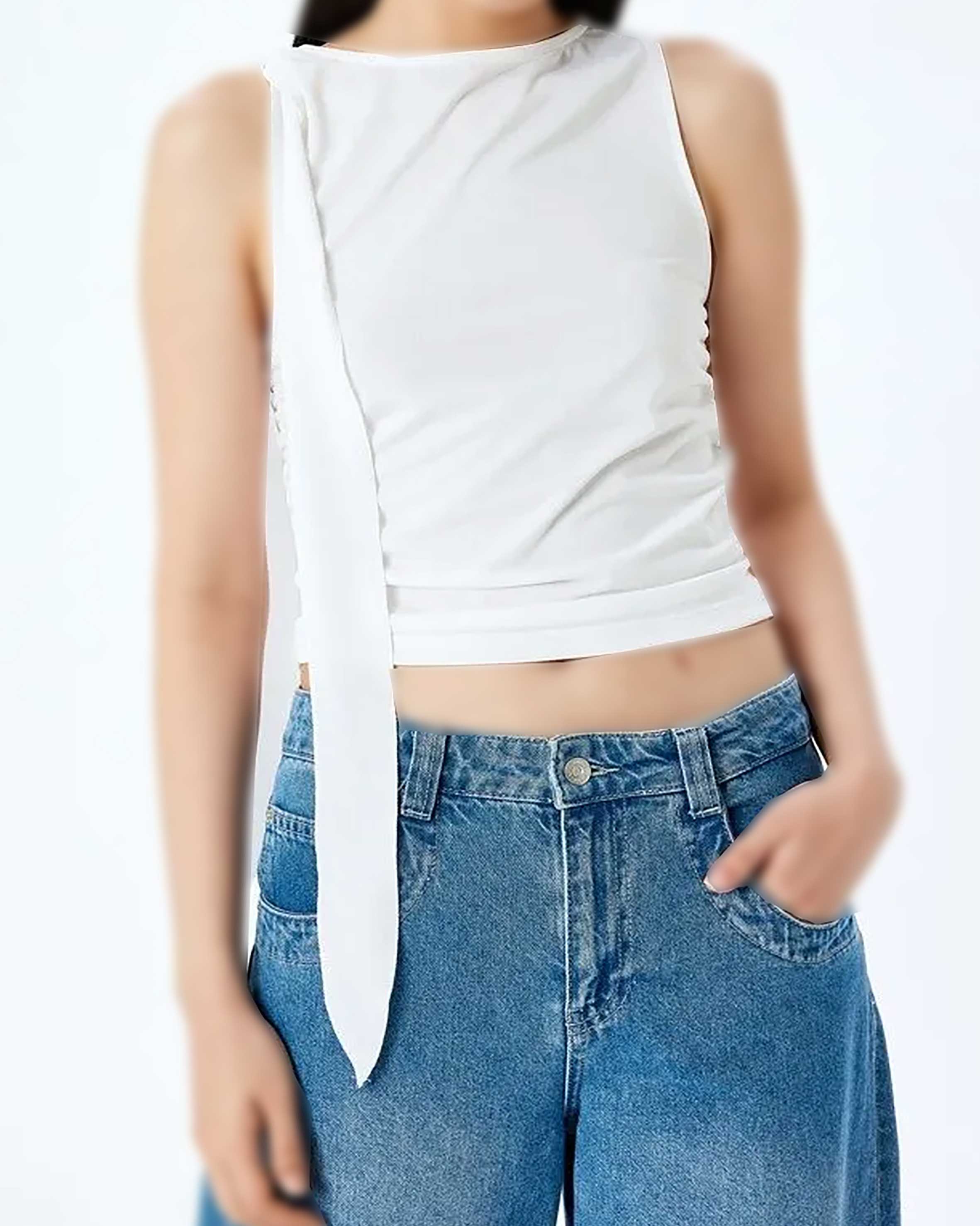 تاپ طرح دار زنانه کوتون Koton کد 5SAL30023IK