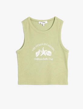 تاپ طرح دار زنانه کوتون Koton کد 5SAL30016IK