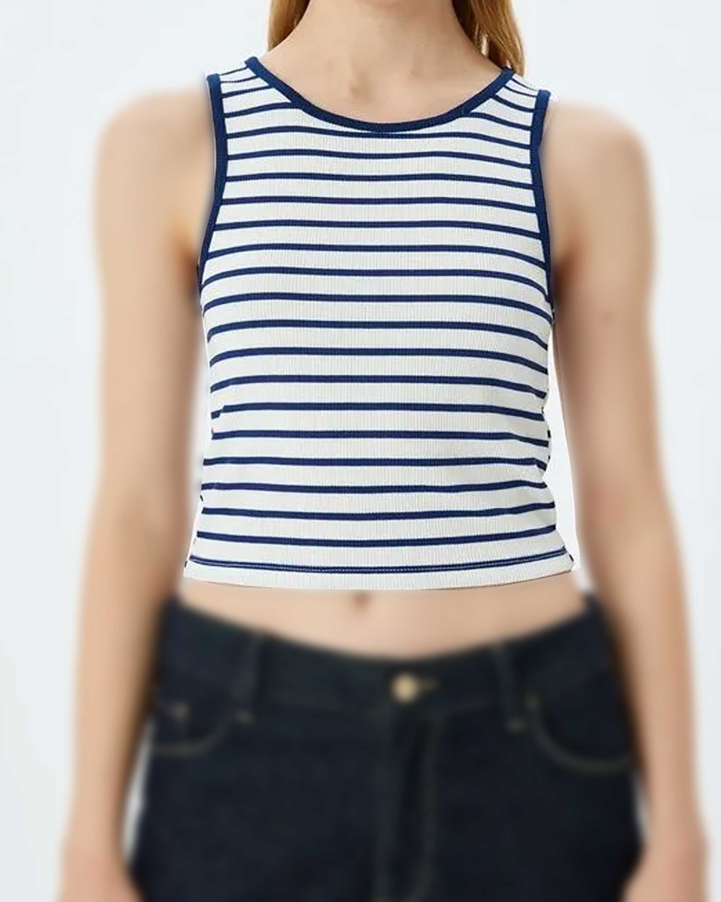 تاپ راه راه زنانه کوتون Koton کد 5SAL30051IK