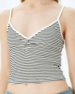 تاپ طرح دار زنانه کوتون Koton کد 5SAL30078IK