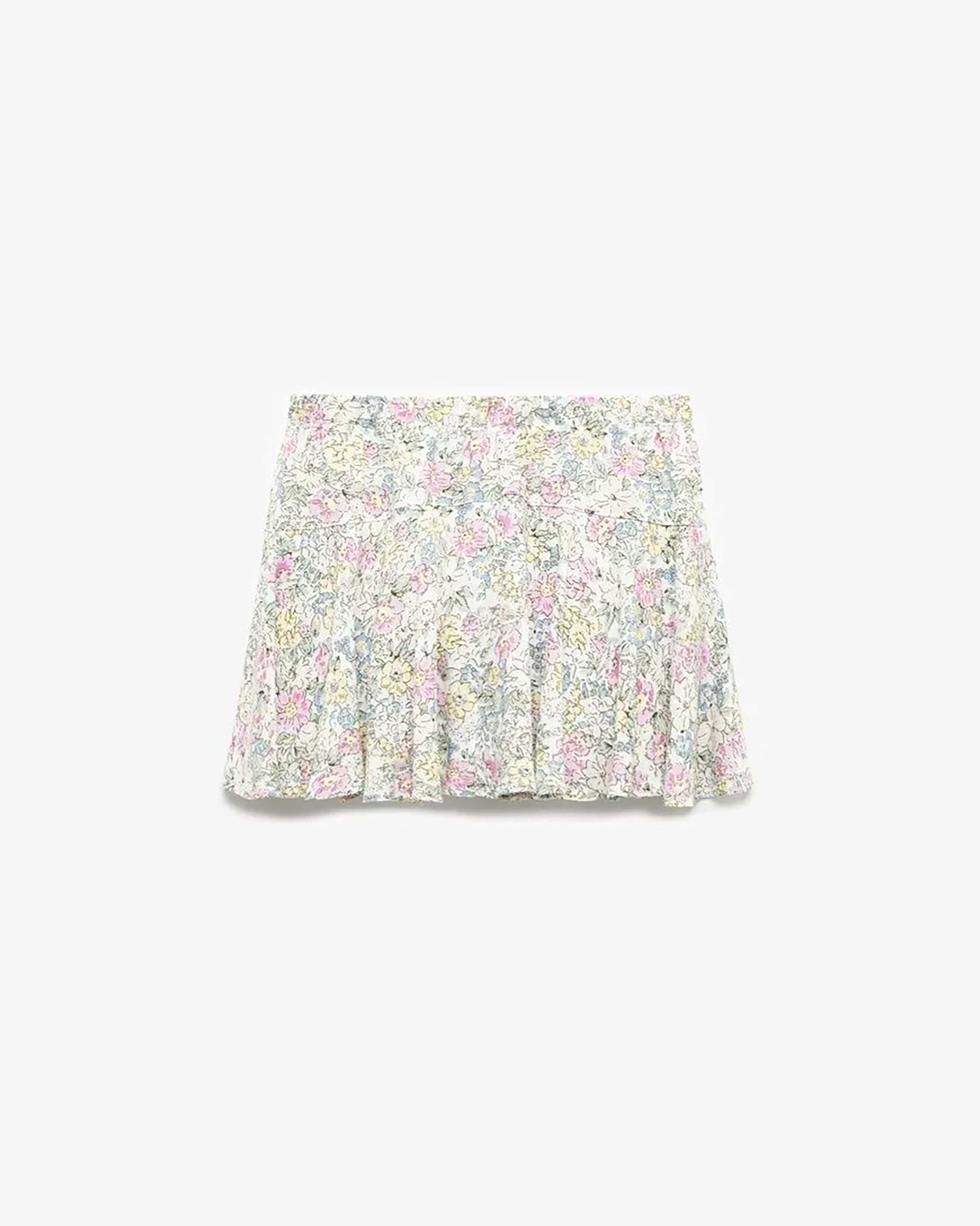 دامن طرح دار زنانه کوتون Koton کد 5SAL70007IW