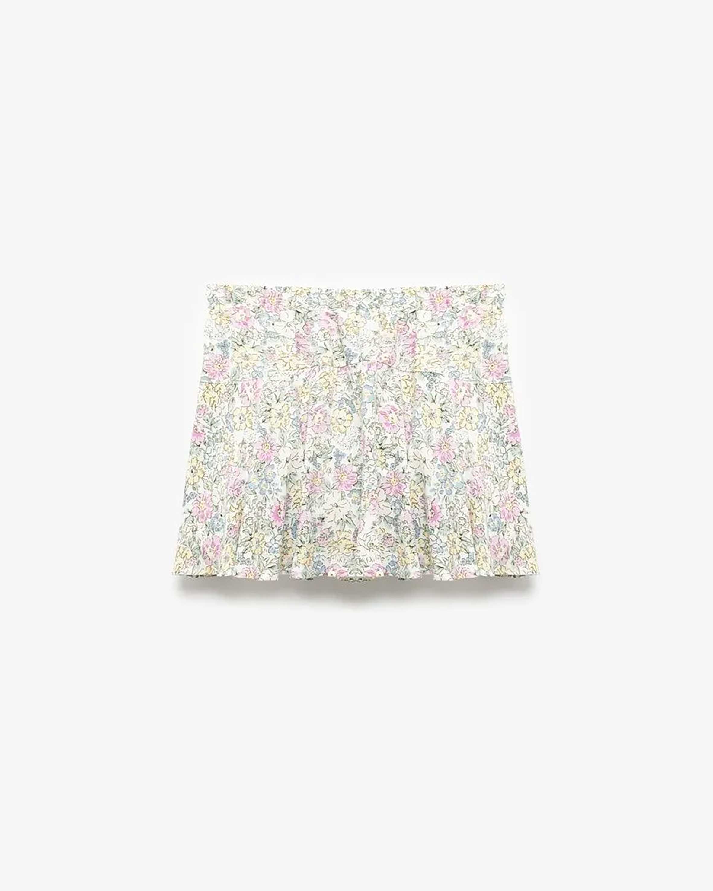 دامن طرح دار زنانه کوتون Koton کد 5SAL70007IW