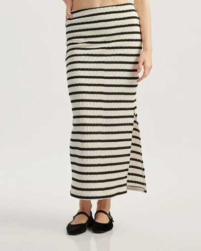 دامن راه راه زنانه کوتون Koton کد 5SAL70017IK