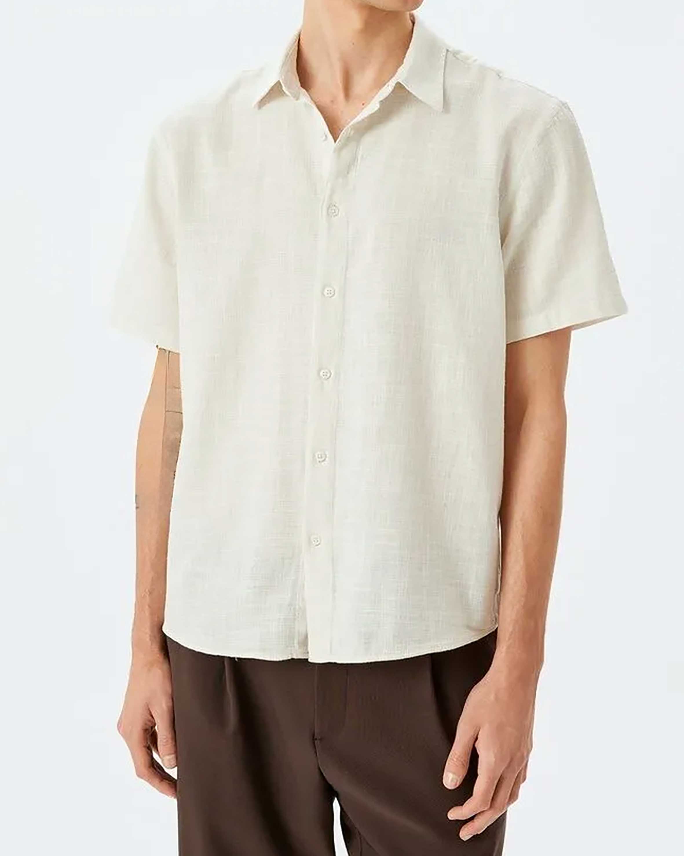 پیراهن مردانه کوتون Koton کد 5SAM60005HW