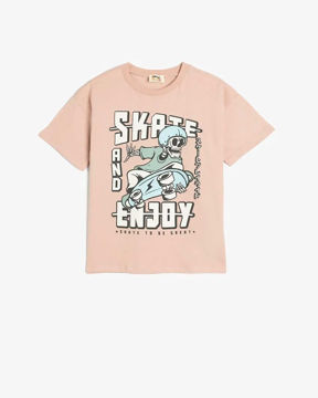 تی شرت طرح دار پسرانه کوتون Koton کد 5SKB10044TK