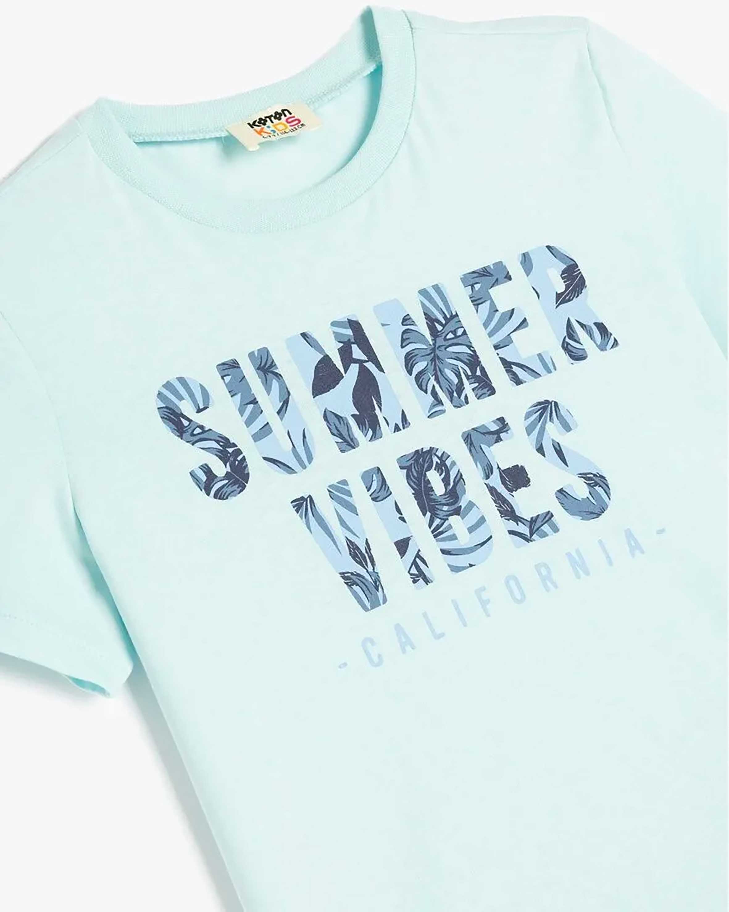 تی شرت طرح دار پسرانه کوتون Koton کد 5SKB10051TK