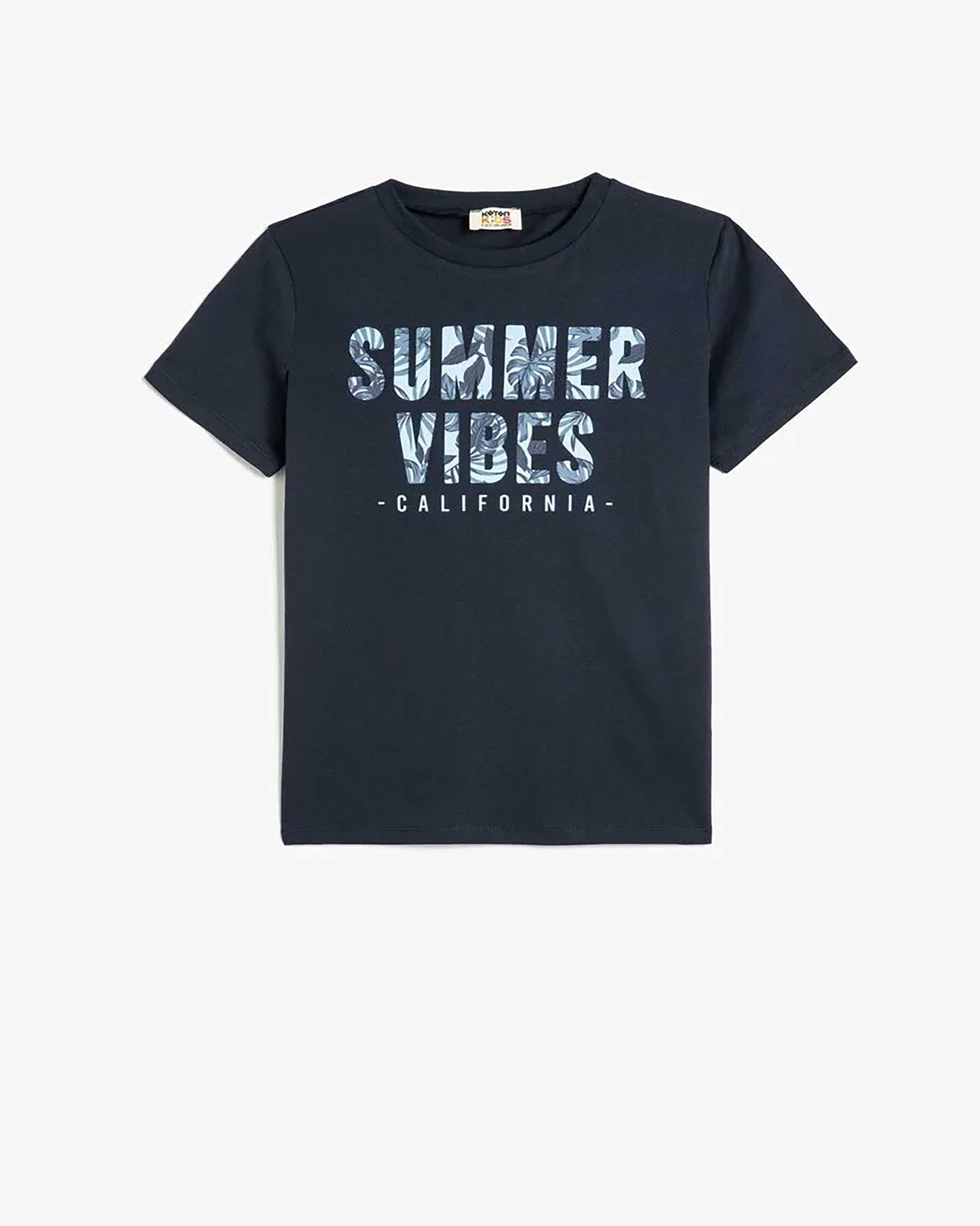 تی شرت طرح دار پسرانه کوتون Koton کد 5SKB10051TK