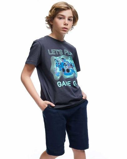 تی شرت طرح دار پسرانه کوتون Koton کد 5SKB10128TK