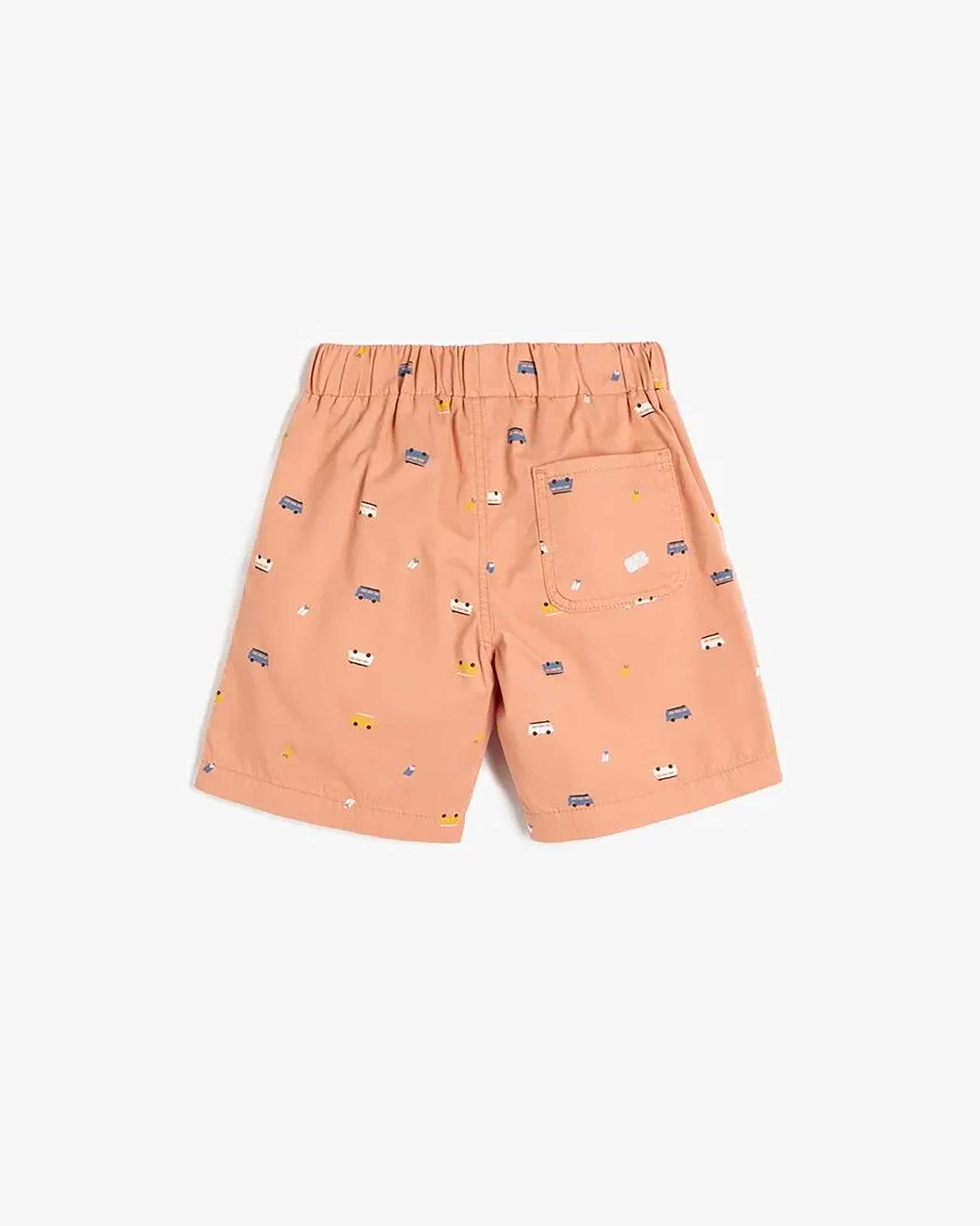 شلوارک طرح دار پسرانه کوتون Koton کد 5SKB40069TW