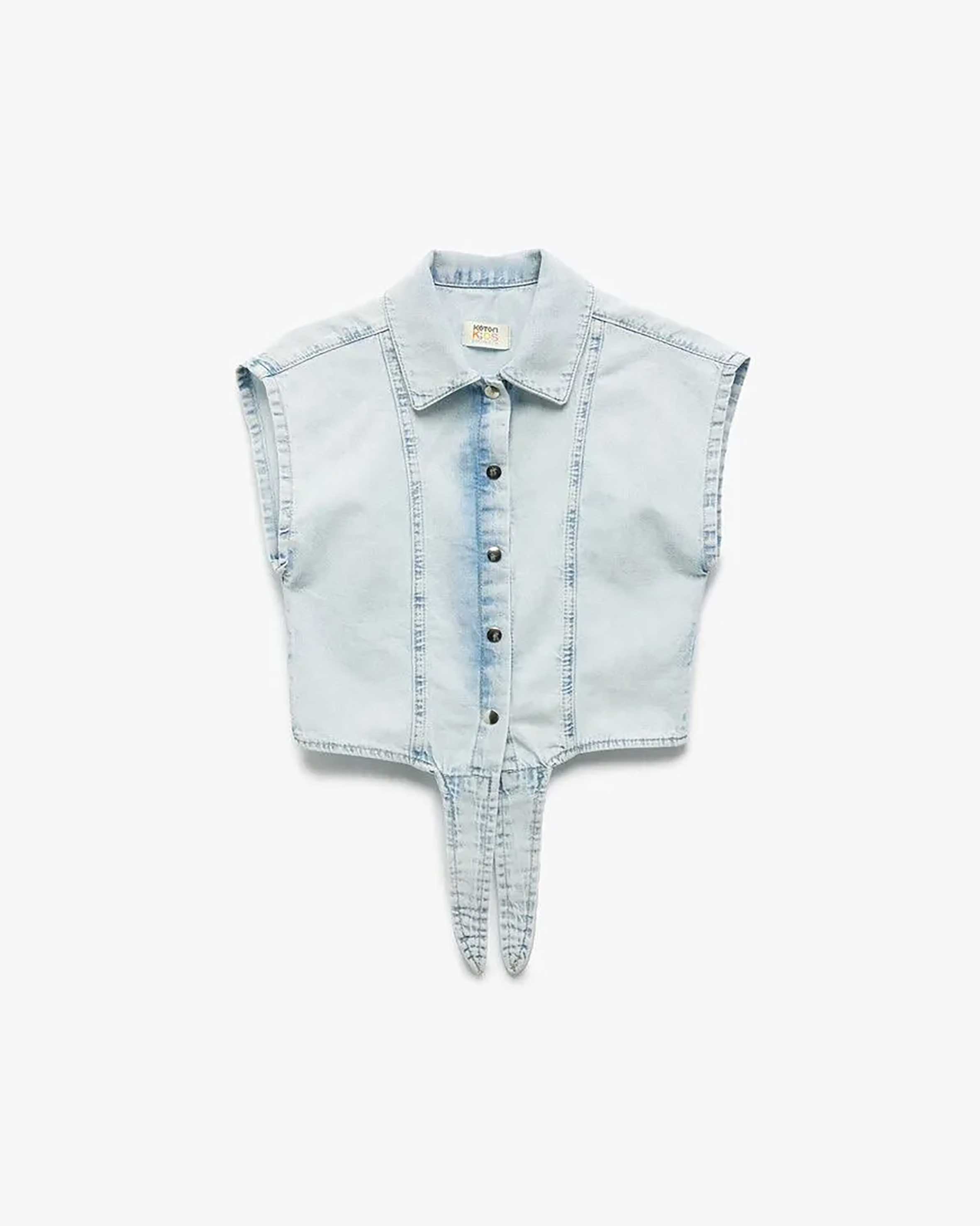 تاپ جین دخترانه کوتون Koton کد 5SKG20015AD