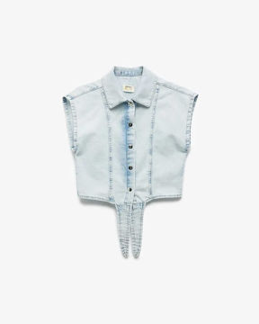 تاپ جین دخترانه کوتون Koton کد 5SKG20015AD