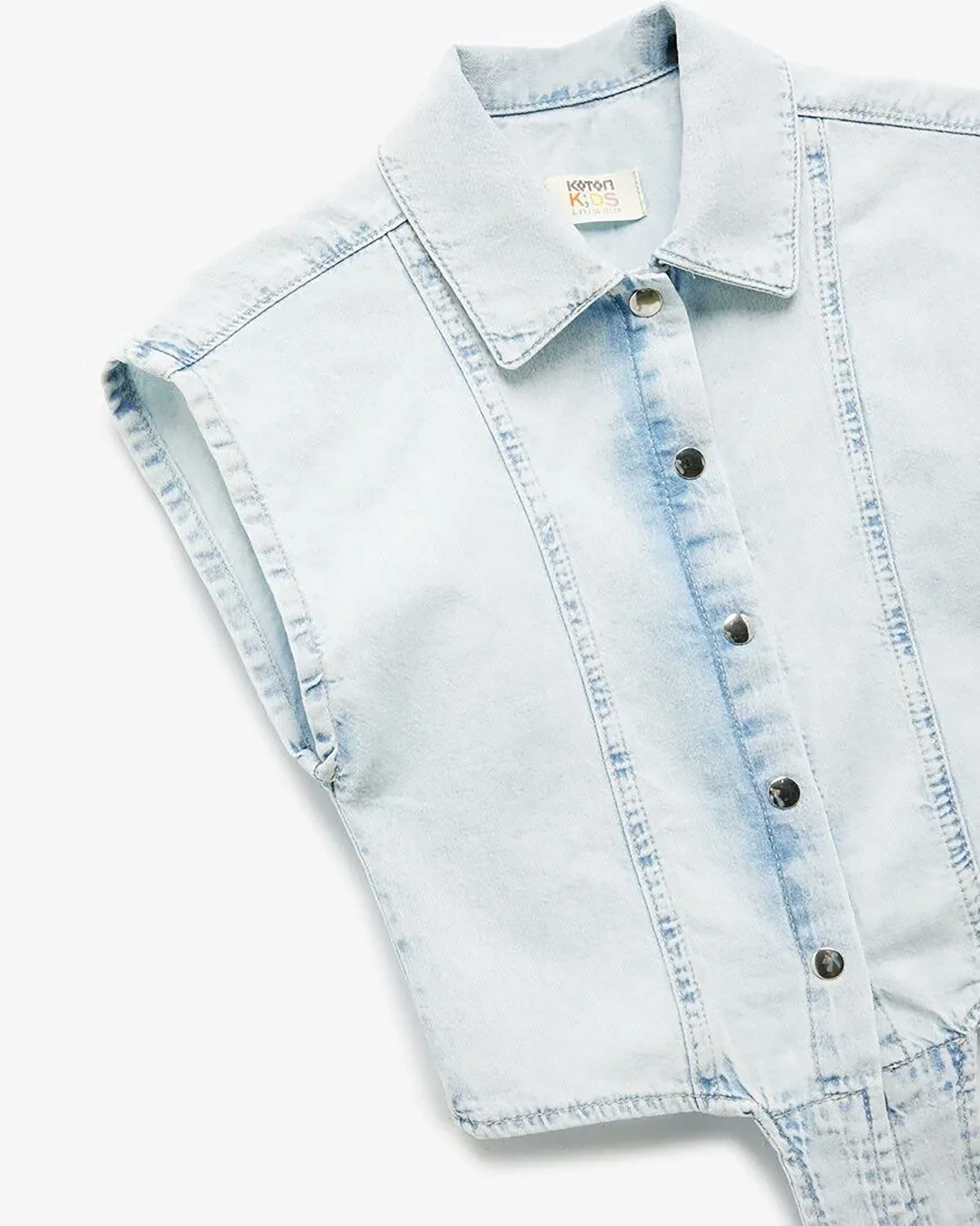 تاپ جین دخترانه کوتون Koton کد 5SKG20015AD