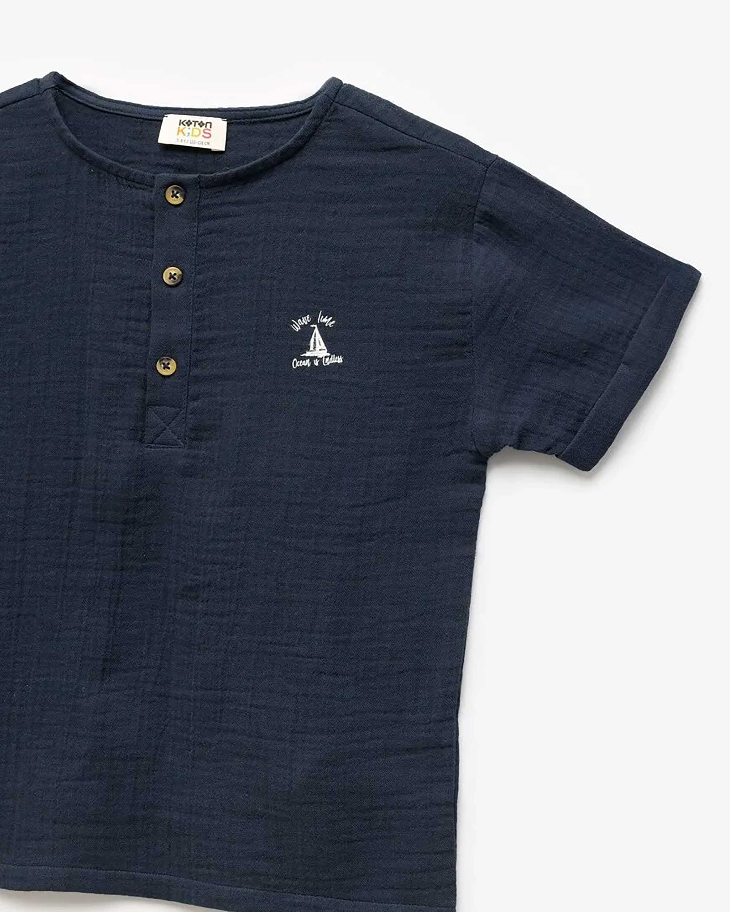 تی شرت پسرانه کوتون Koton کد 5SKB60035TW