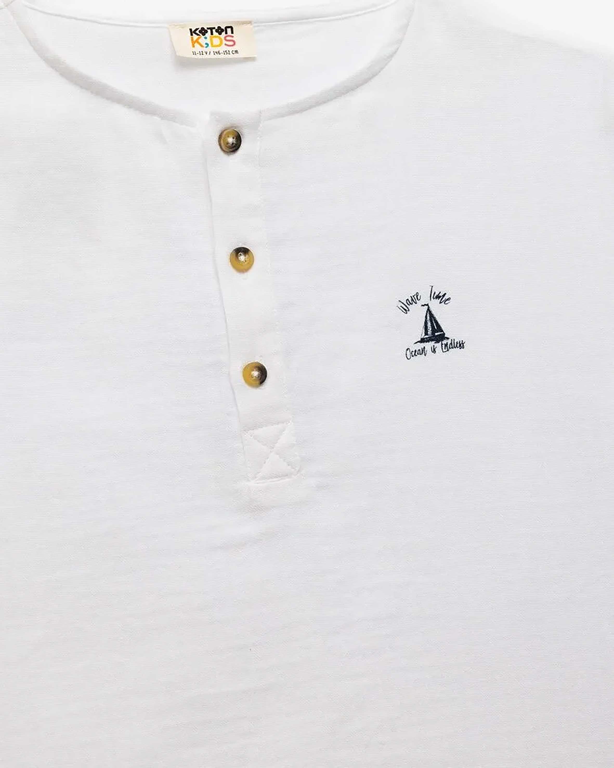 تی شرت پسرانه کوتون Koton کد 5SKB60035TW