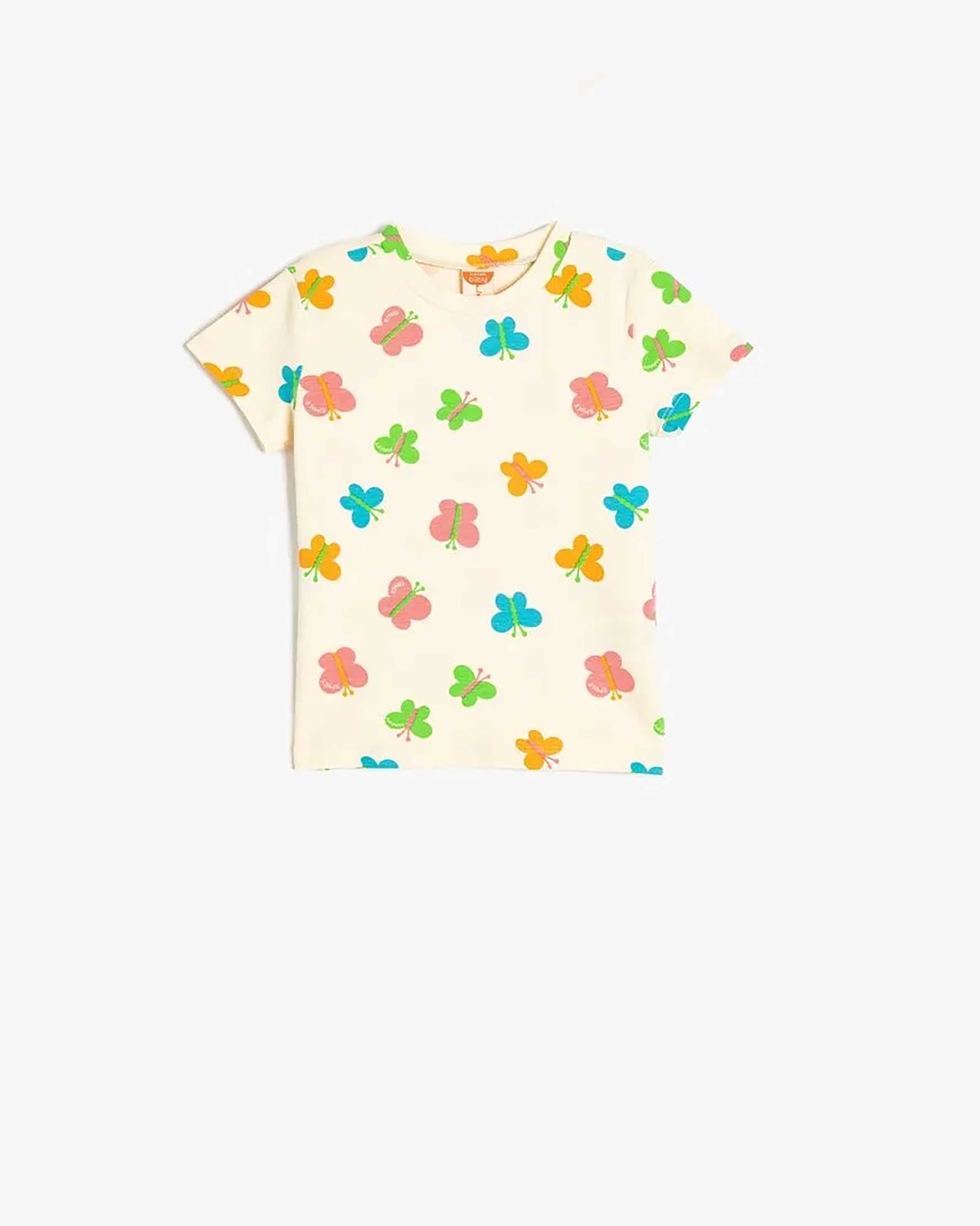 تی شرت نوزاد دختر کوتون Koton کد 5SMG10018AK