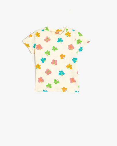 تی شرت نوزاد دختر کوتون Koton کد 5SMG10018AK