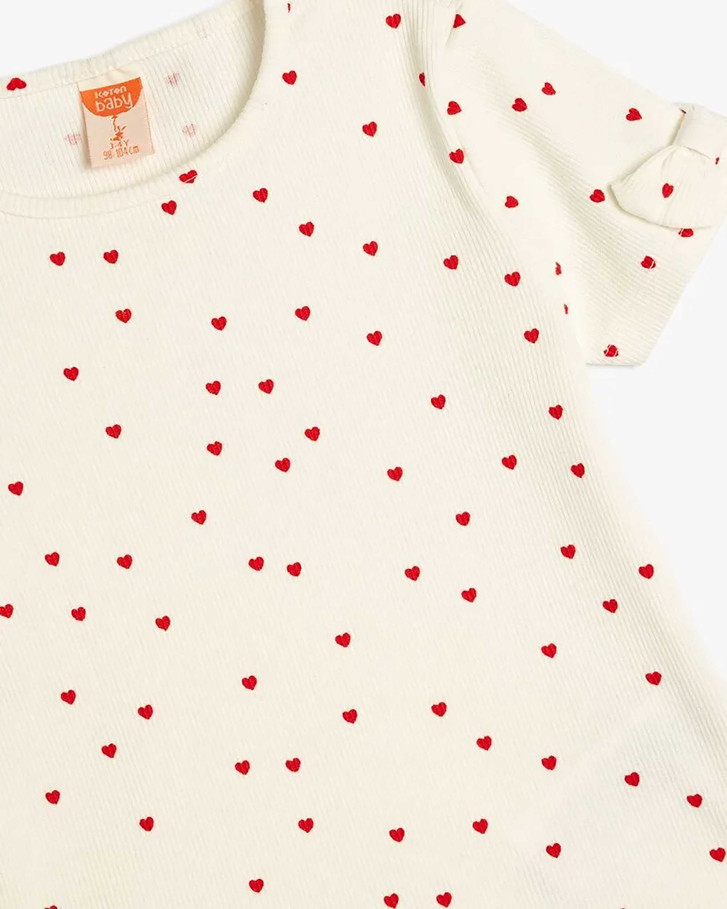 تی شرت نوزاد دختر کوتون Koton کد 5SMG10071AK