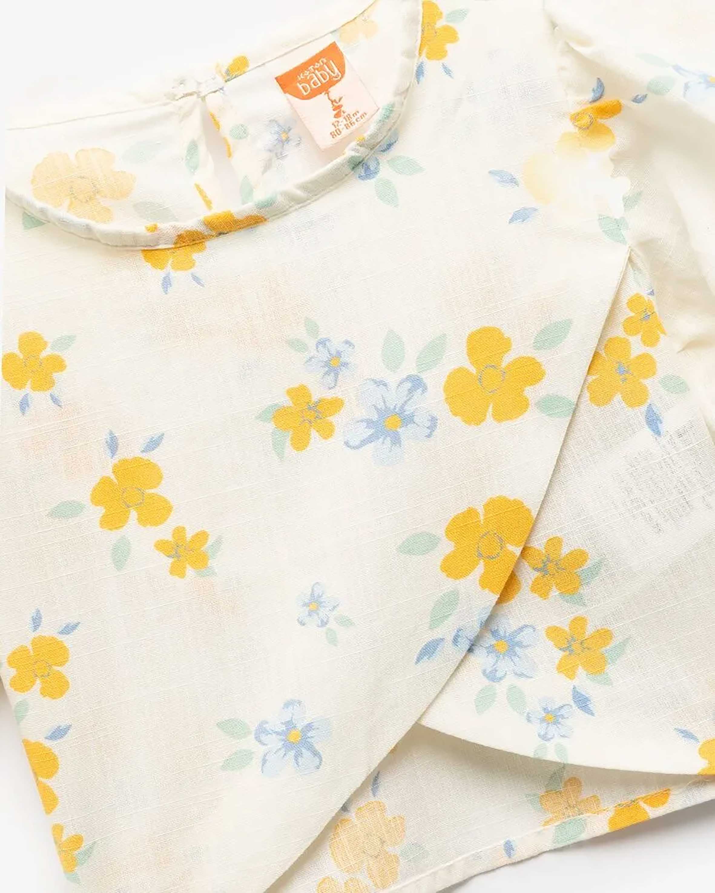 بلوز نوزاد دختر کوتون Koton کد 5SMG60020AW