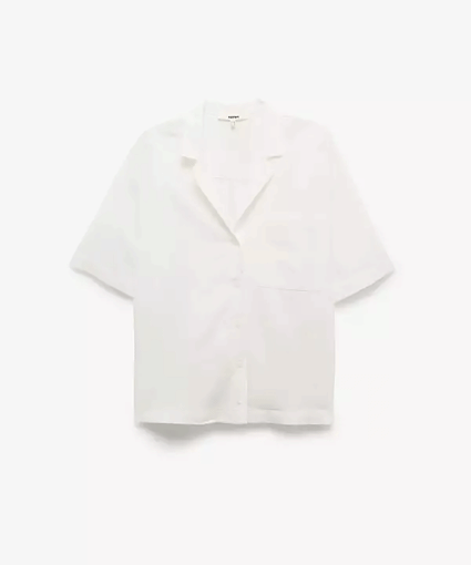 شومیز آستین کوتاه زنانه کوتون Koton کد 5SAK60003PW