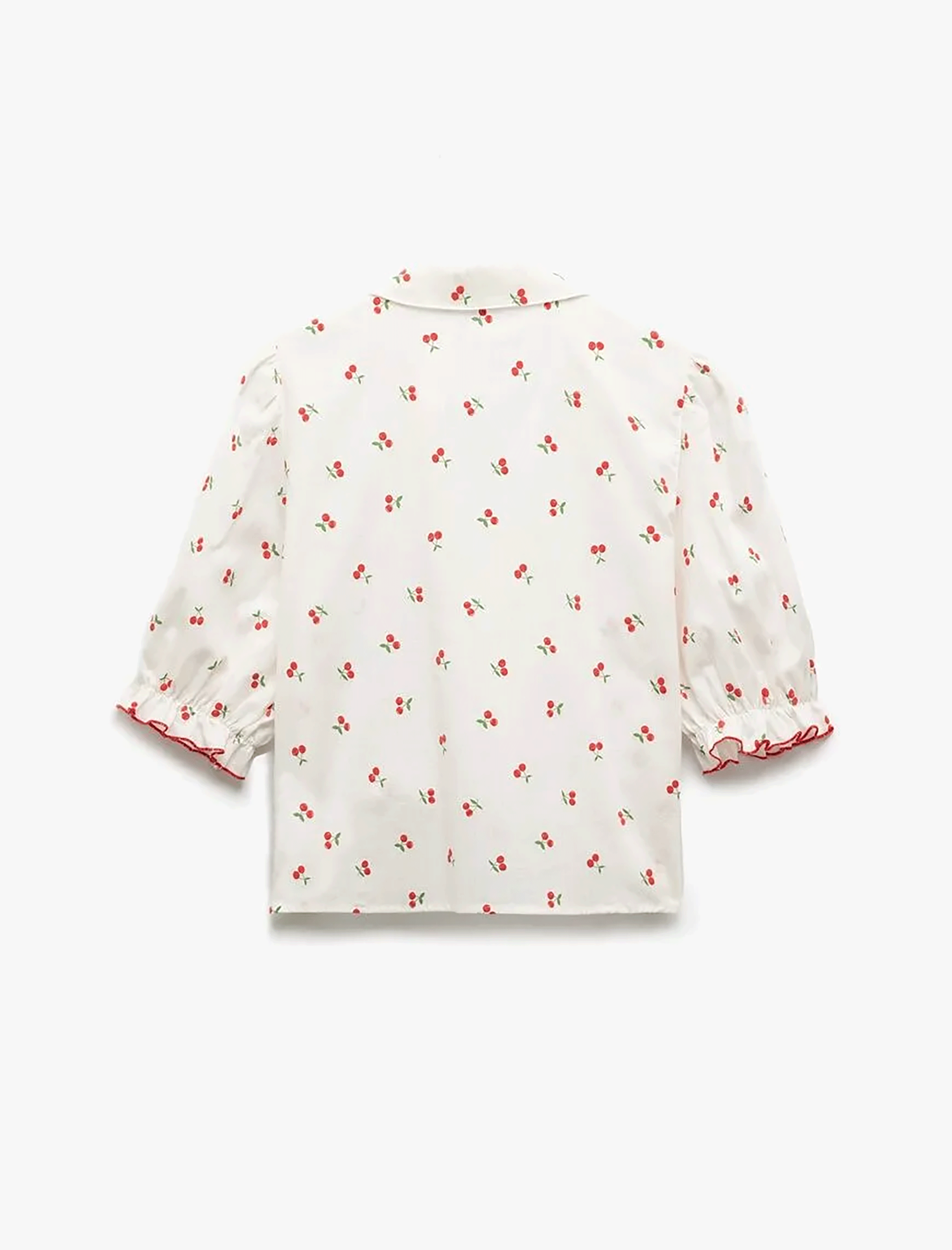 شومیز طرح دار  زنانه کوتون Koton کد 5SAL60036IW