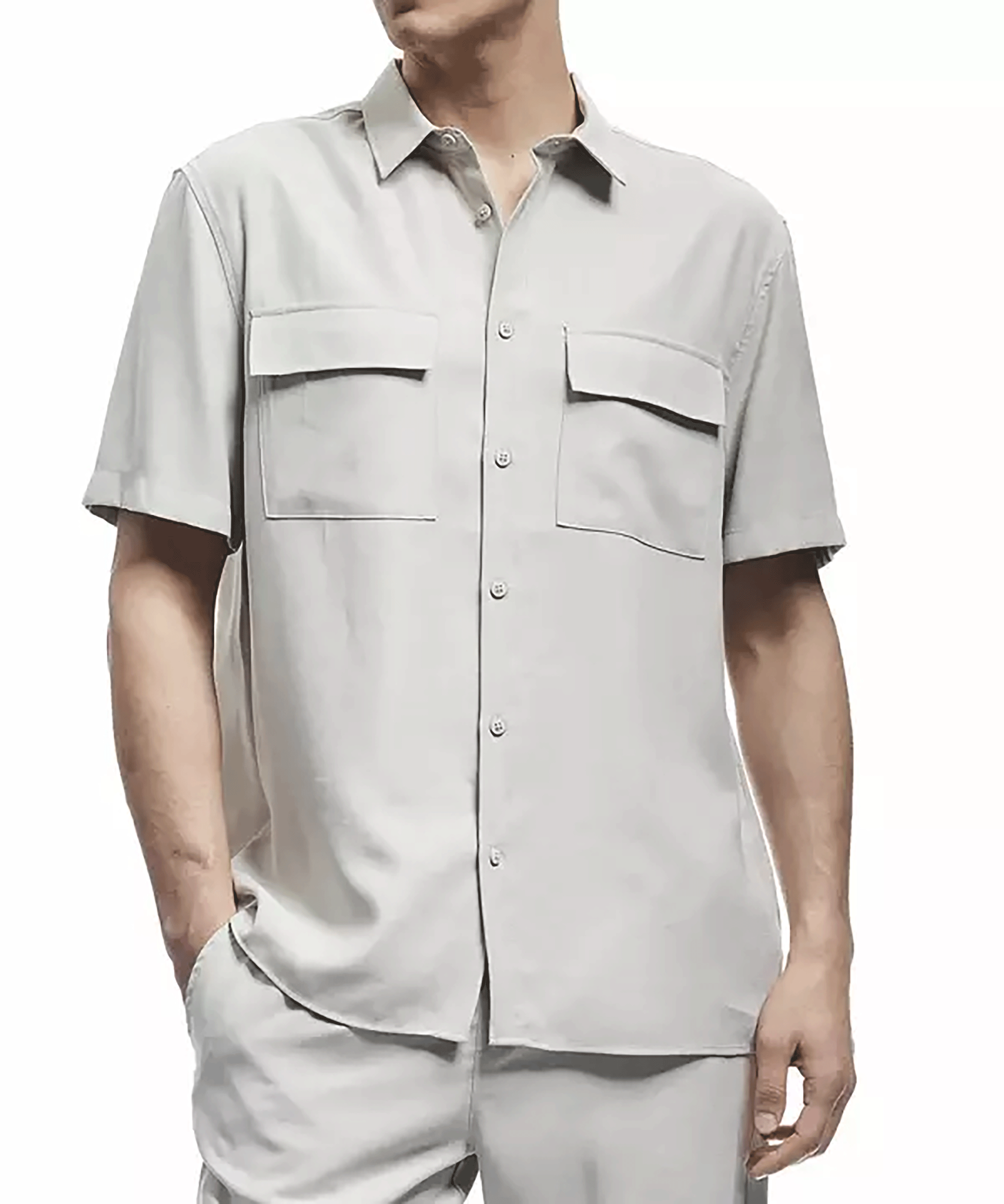 پیراهن آستین کوتاه مردانه  کوتون Koton کد 5SAM60016HW