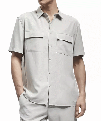 پیراهن آستین کوتاه مردانه  کوتون Koton کد 5SAM60016HW
